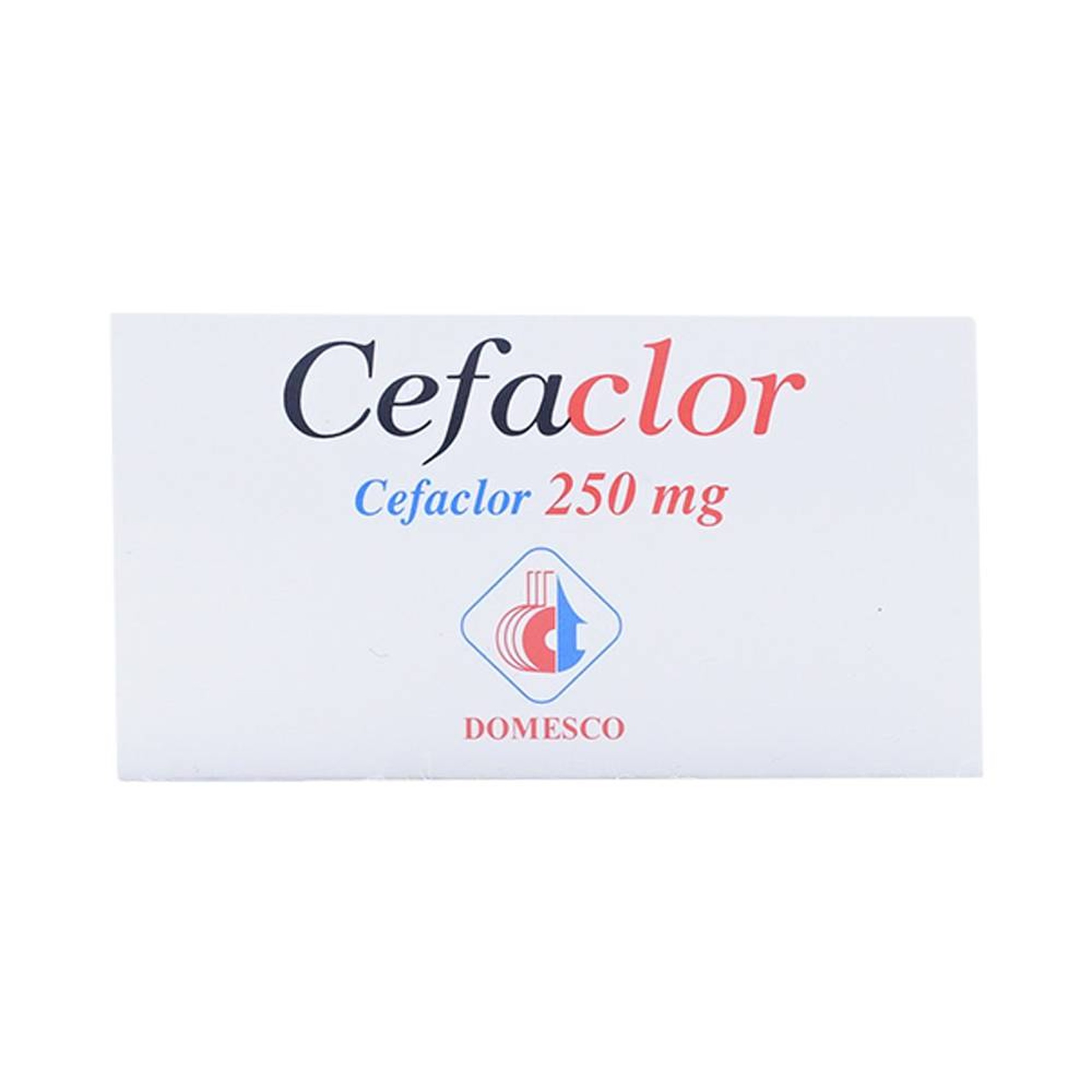 Bột pha hỗn dịch uống Cefaclor 250mg Domesco điều trị nhiễm khuẩn (10 gói)