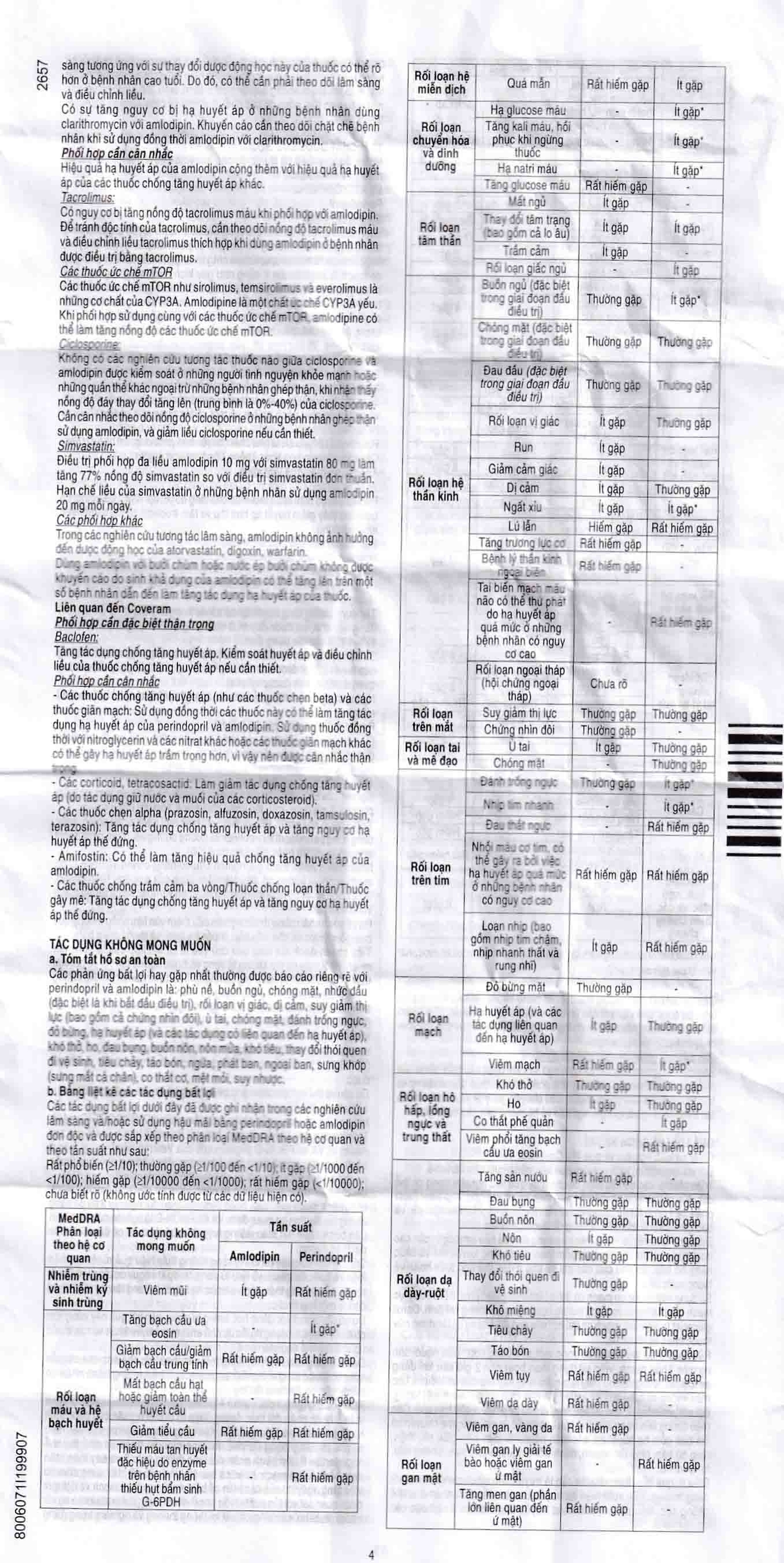 Thuốc Coveram 10mg/5mg Servier điều trị tăng huyết áp (30 viên)