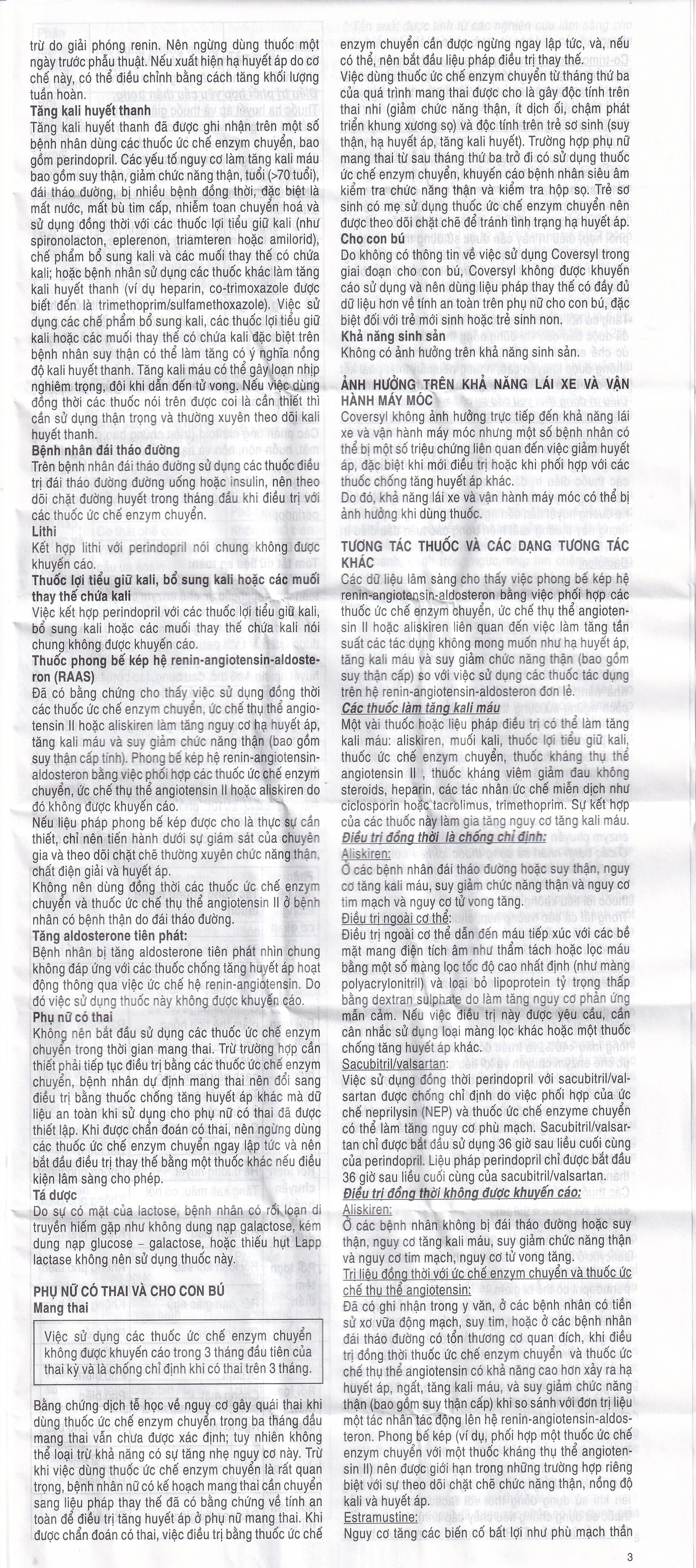 Thuốc Coversyl 5mg Servier điều trị tăng huyết áp (30 viên)