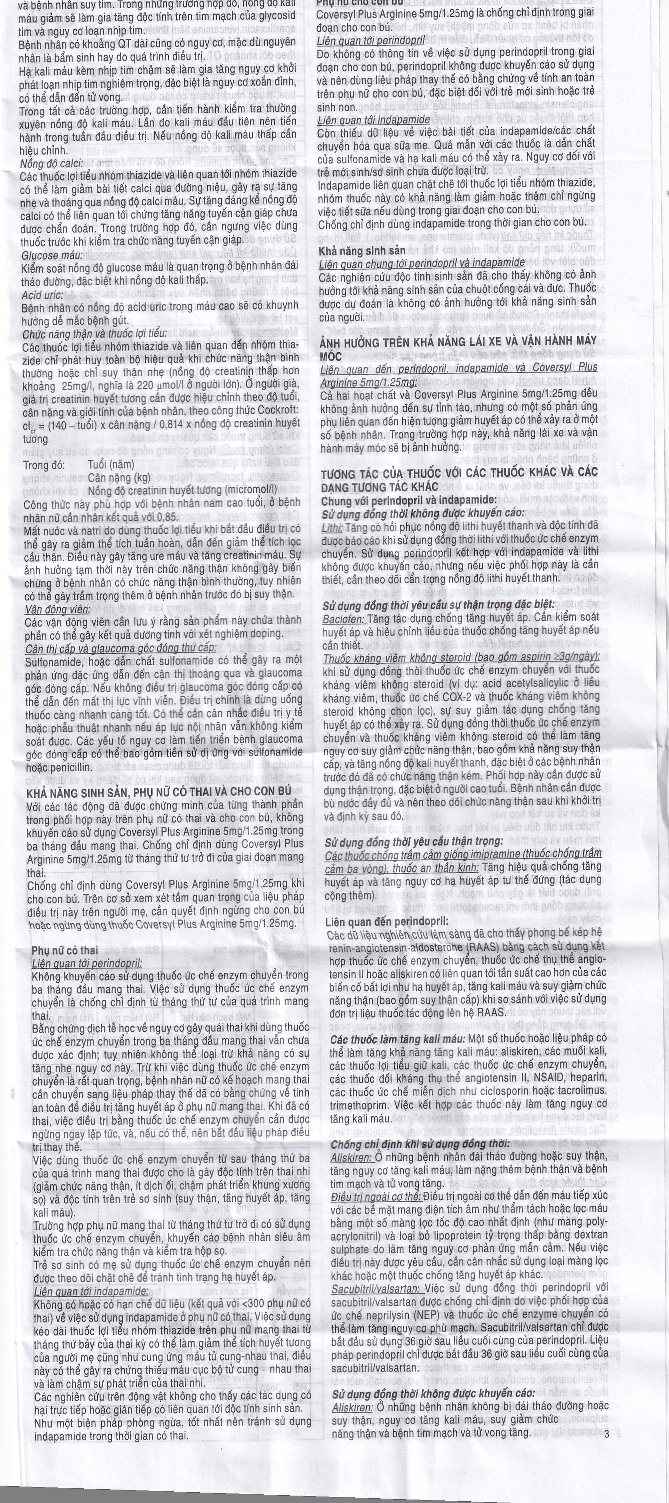 Thuốc Coversyl Plus 5mg/1.25mg Servier điều trị tăng huyết áp (30 viên)