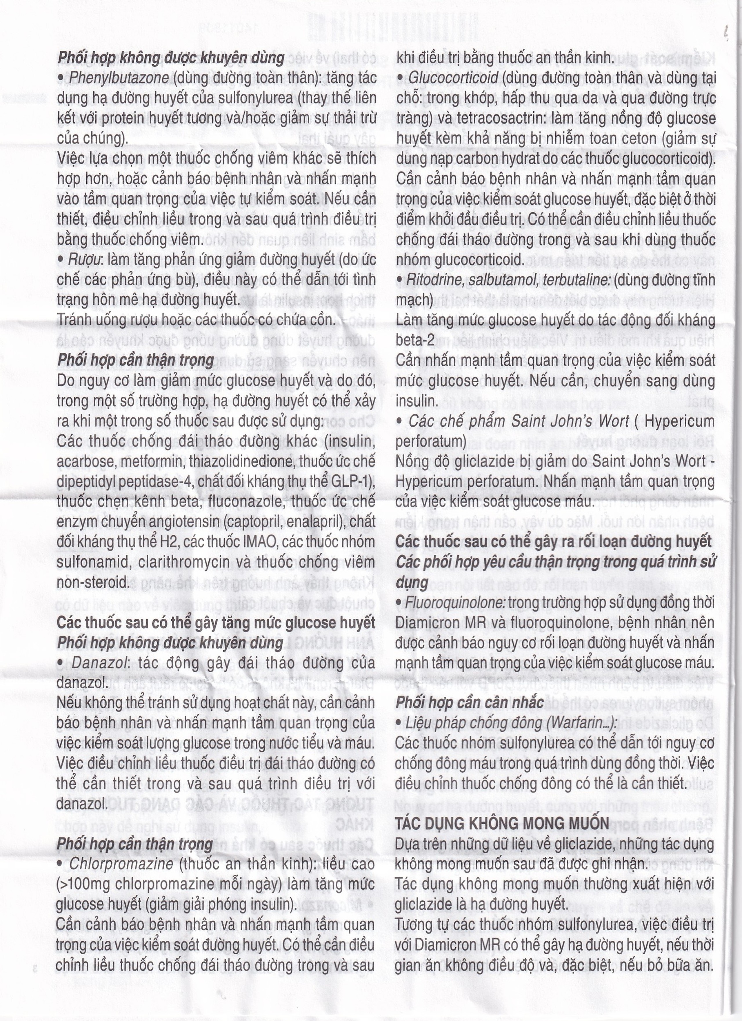 Thuốc Diamicron MR Servier điều trị tiểu đường típ 2 (2 vỉ x 30 viên)