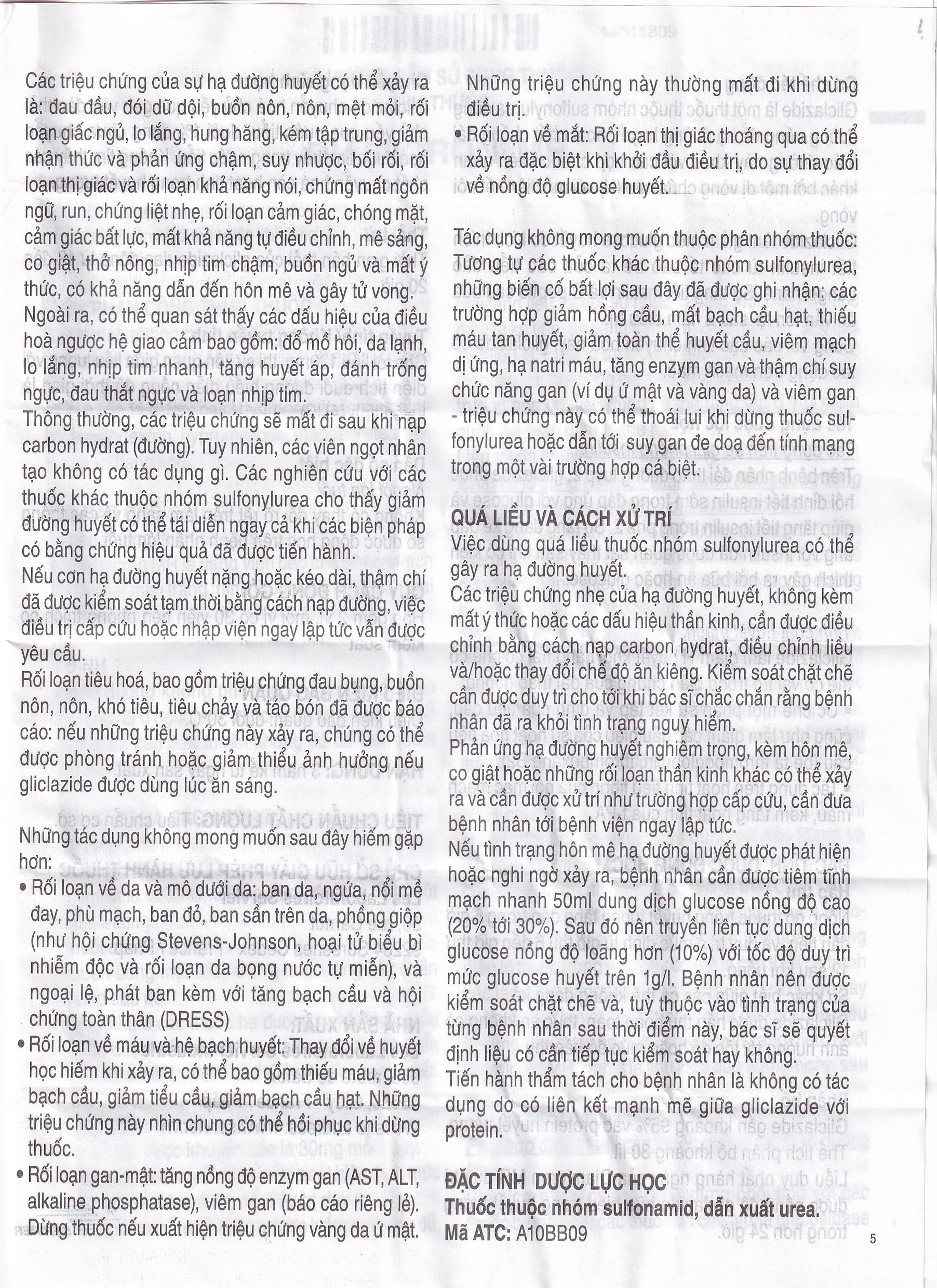 Thuốc Diamicron MR Servier điều trị tiểu đường típ 2 (2 vỉ x 30 viên)