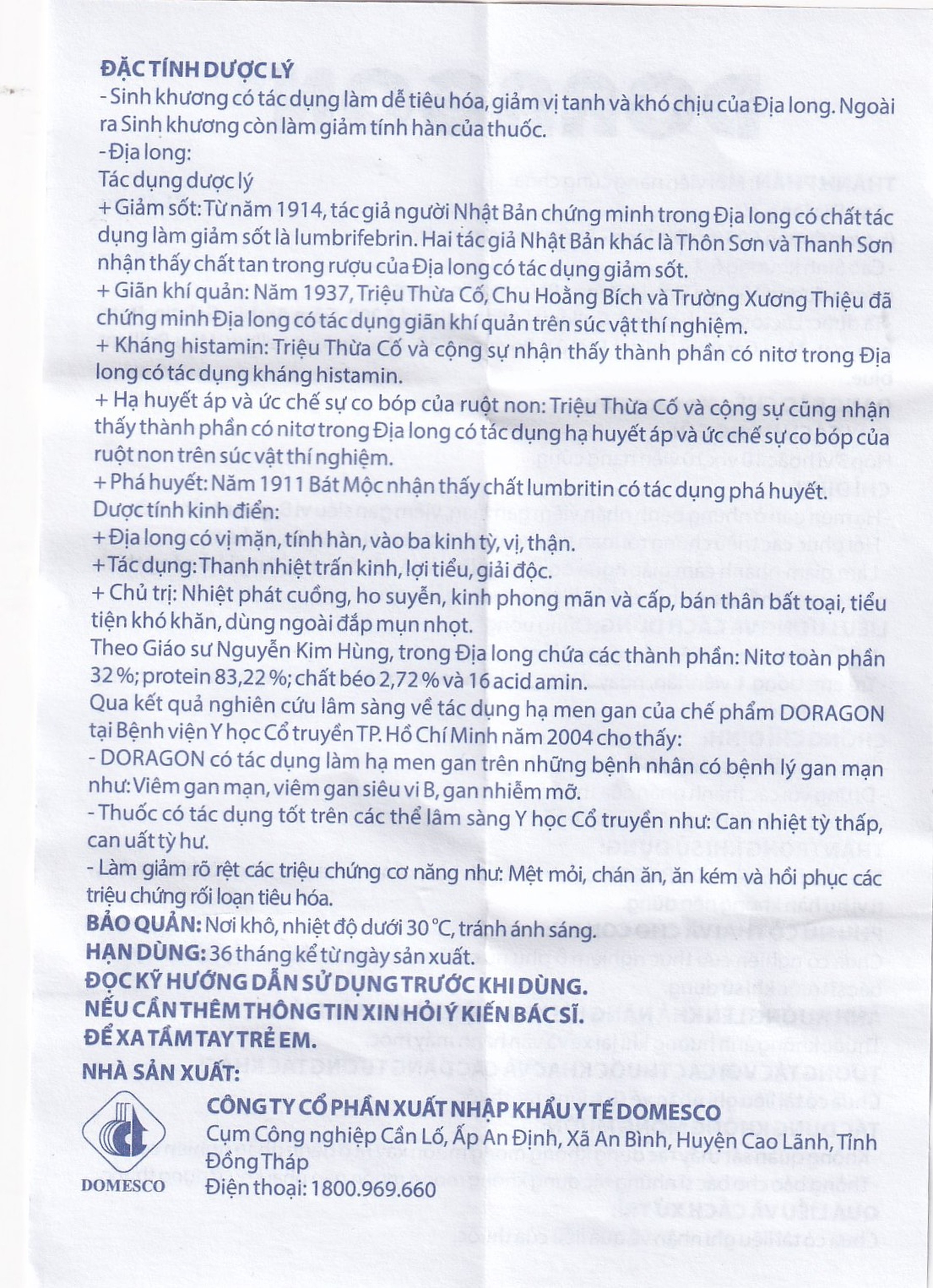 Thuốc Doragon Domesco hỗ trợ hạ men gan (10 vỉ x 10 viên)