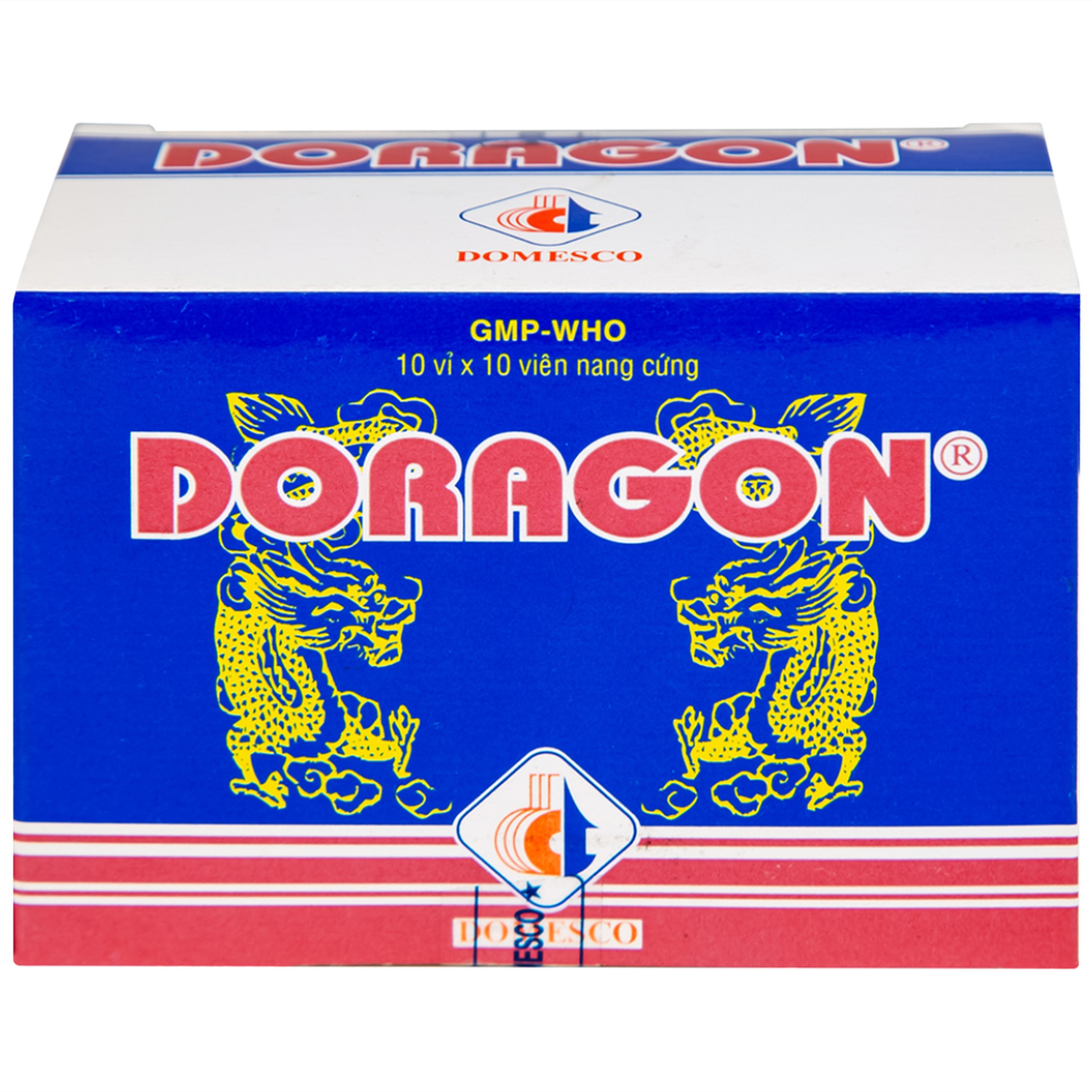 Thuốc Doragon Domesco hỗ trợ hạ men gan (10 vỉ x 10 viên)