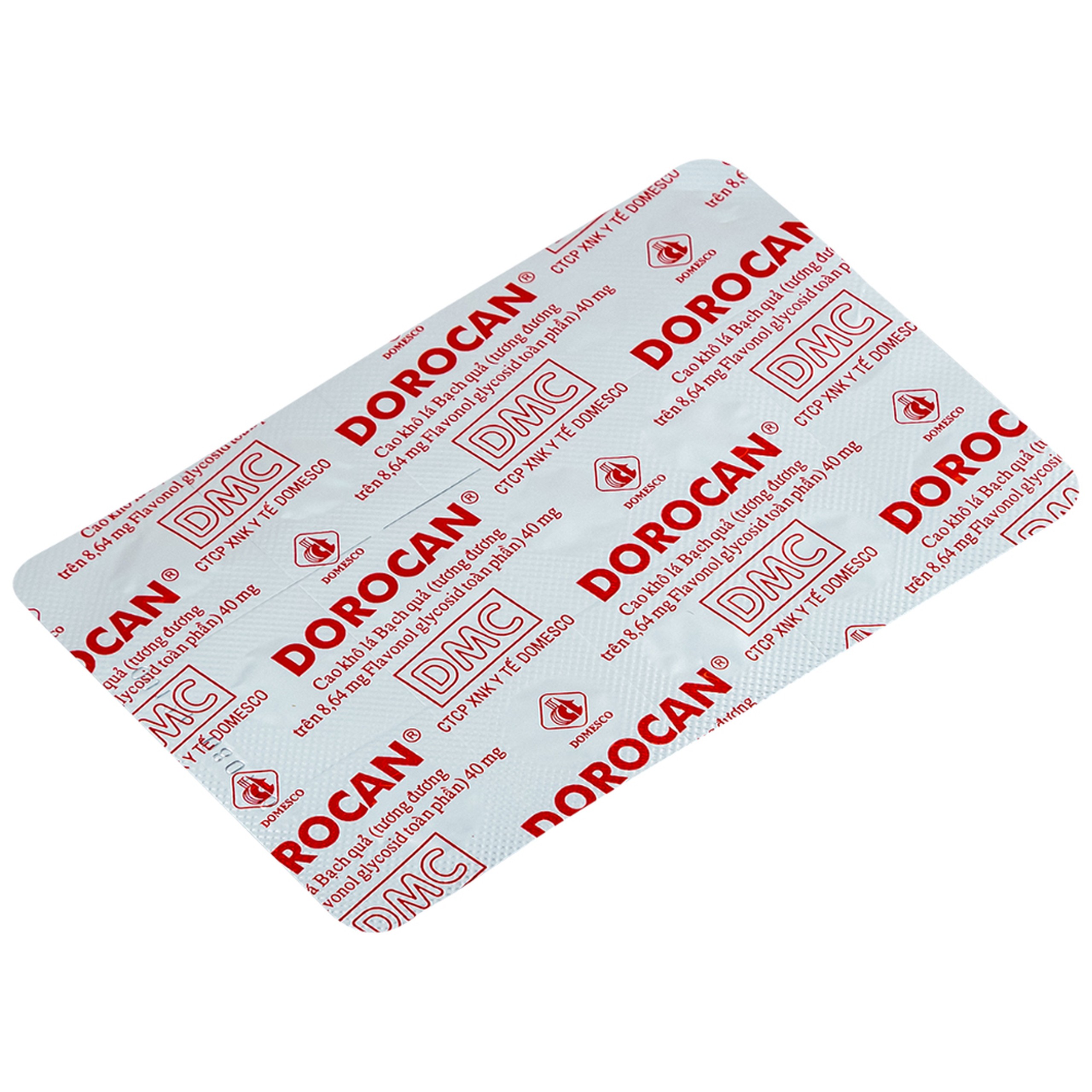 Thuốc Dorocan 40mg Domesco điều trị rối loạn chú ý và trí nhớ (2 vỉ x 15 viên)
