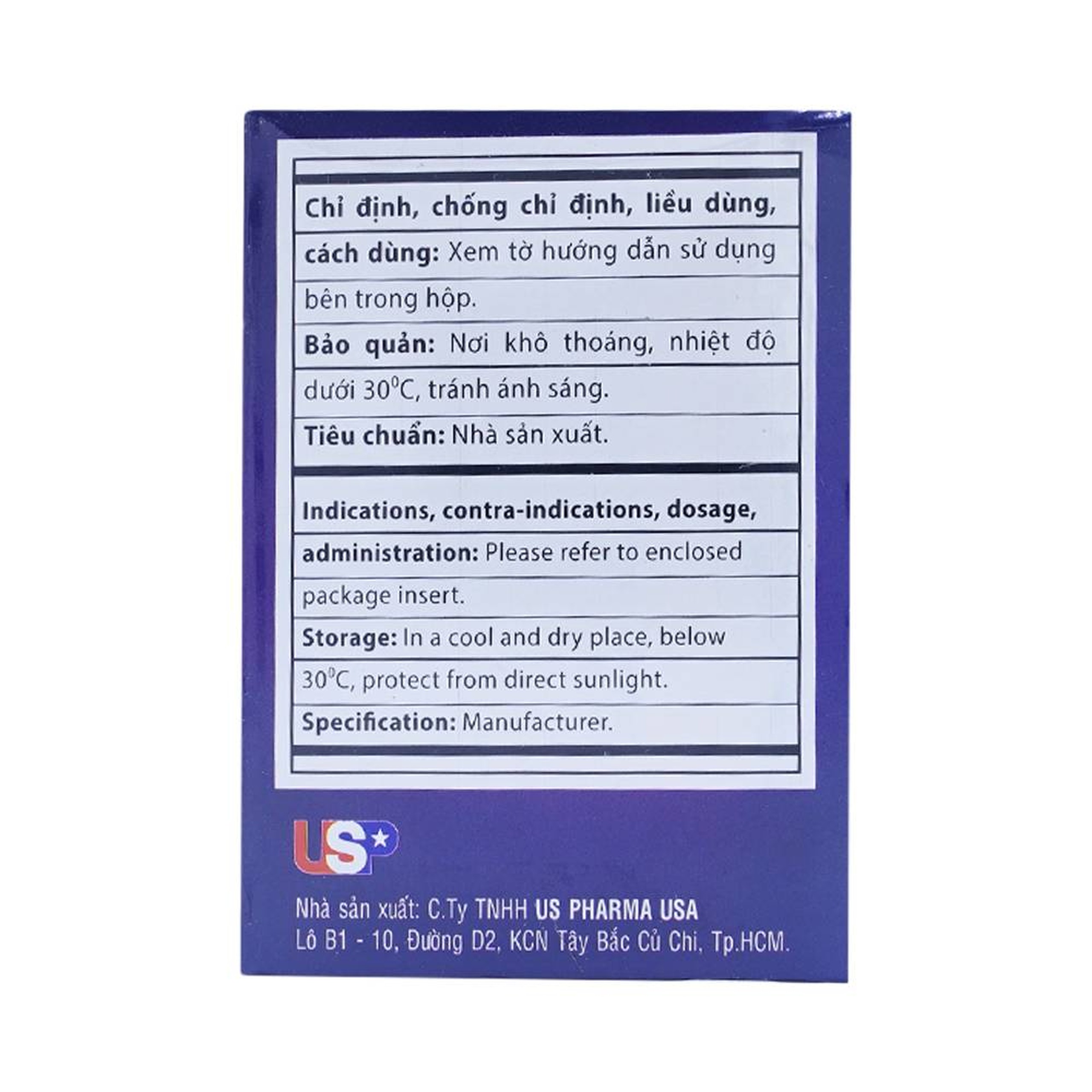 Thuốc Drimy USP bổ sung vitamin, khoáng chất (10 vỉ x 10 viên)