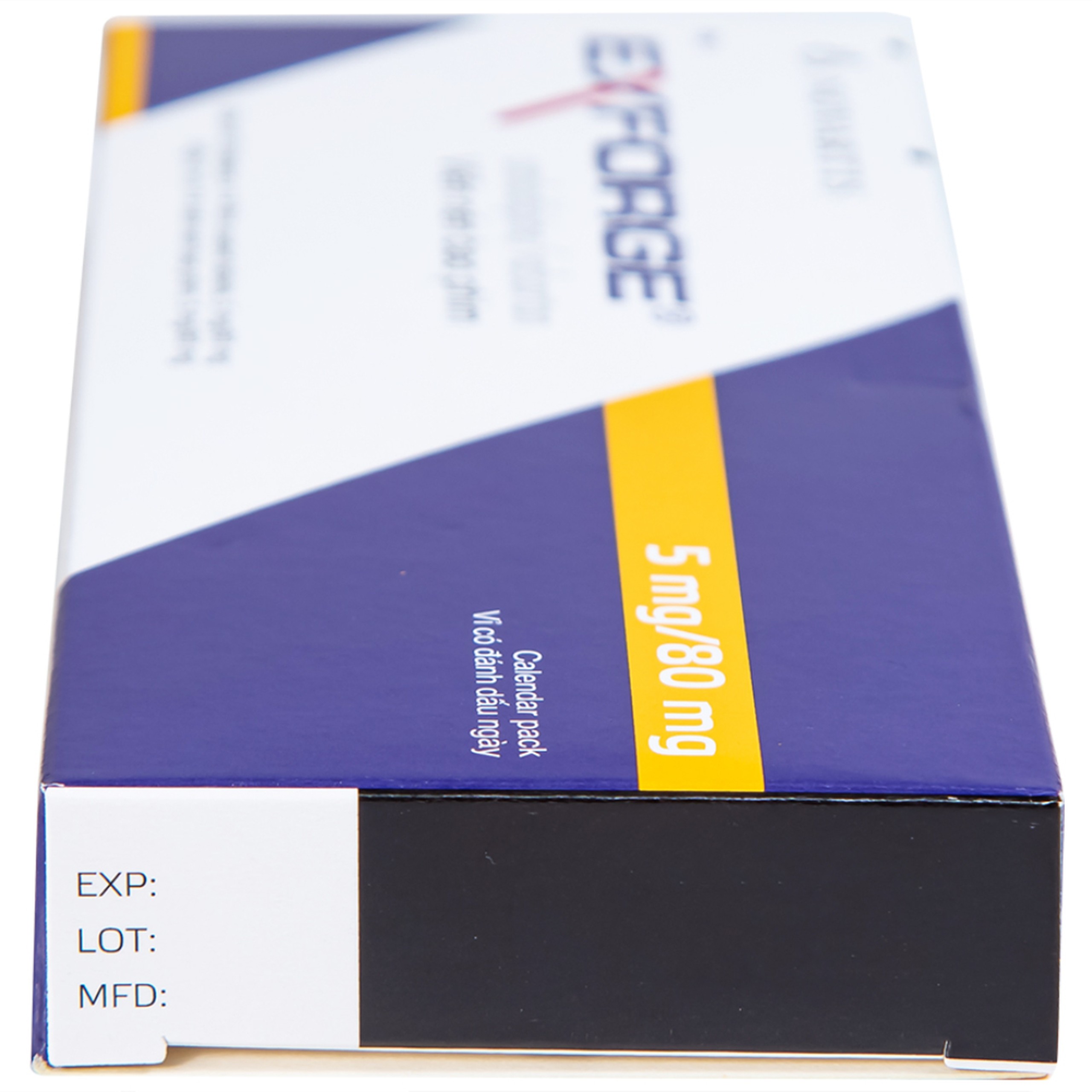 Thuốc Exforge 5mg/80mg Novartis điều trị tăng huyết áp vô căn (2 vỉ x 14 viên)