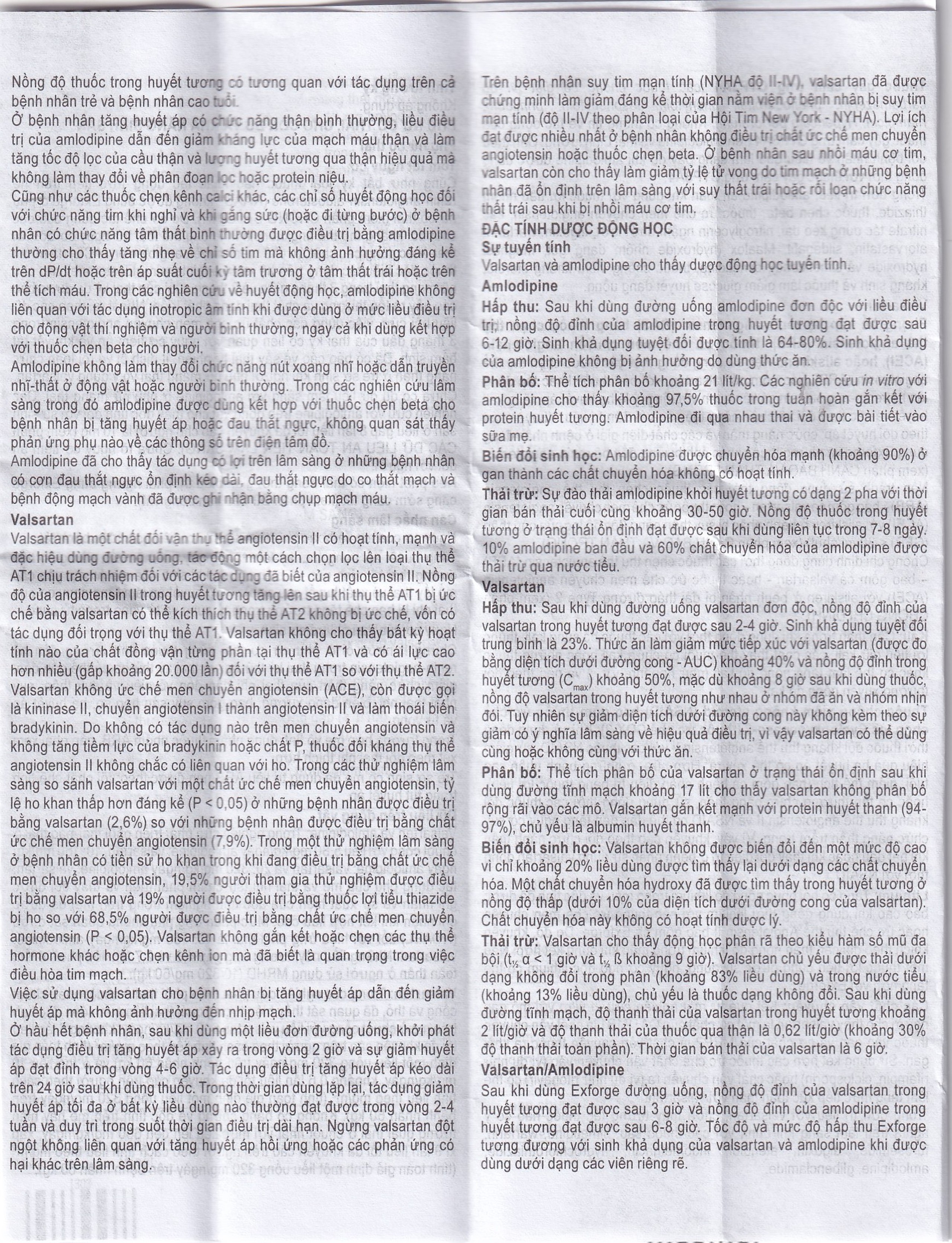 Thuốc Exforge 5mg/80mg Novartis điều trị tăng huyết áp vô căn (2 vỉ x 14 viên)