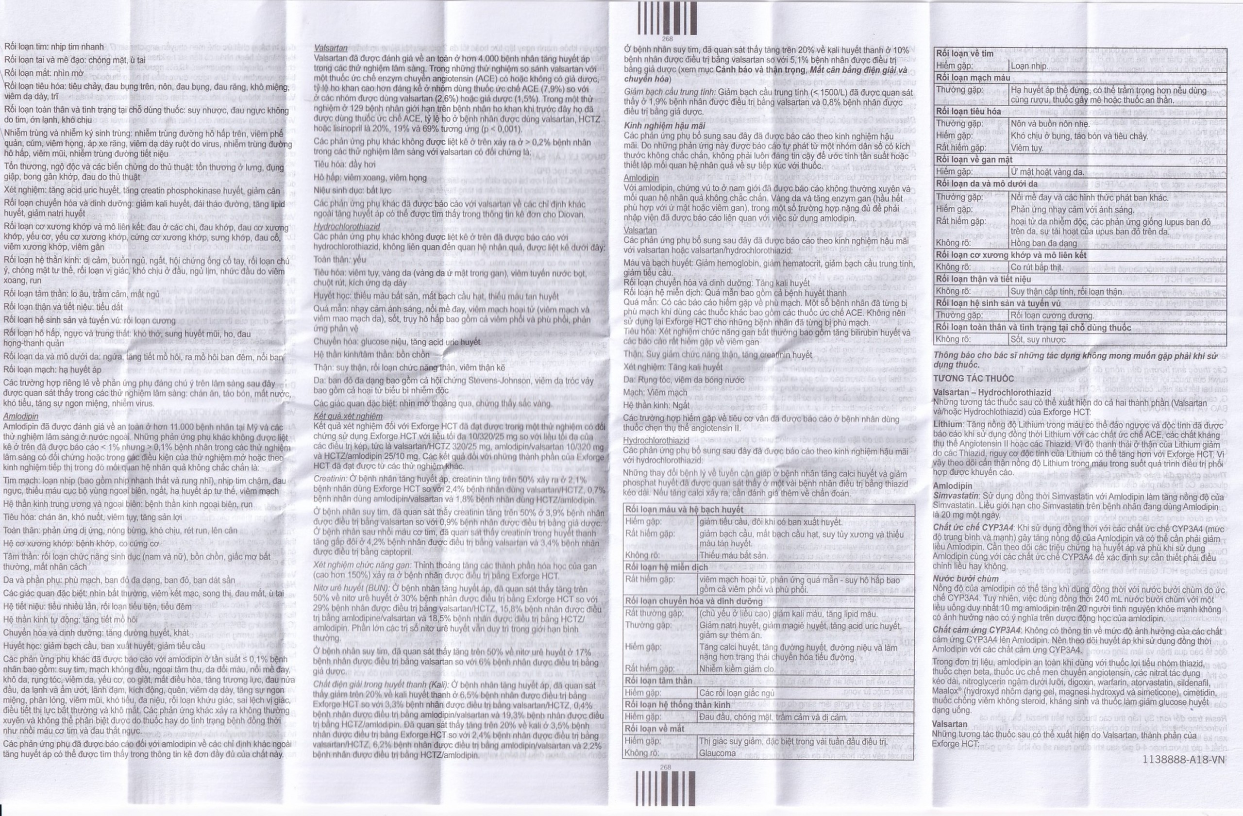 Thuốc Exforge HCT 5mg/160mg/12.5mg Novartis điều trị tăng huyết áp vô căn (4 vỉ x 7 viên)