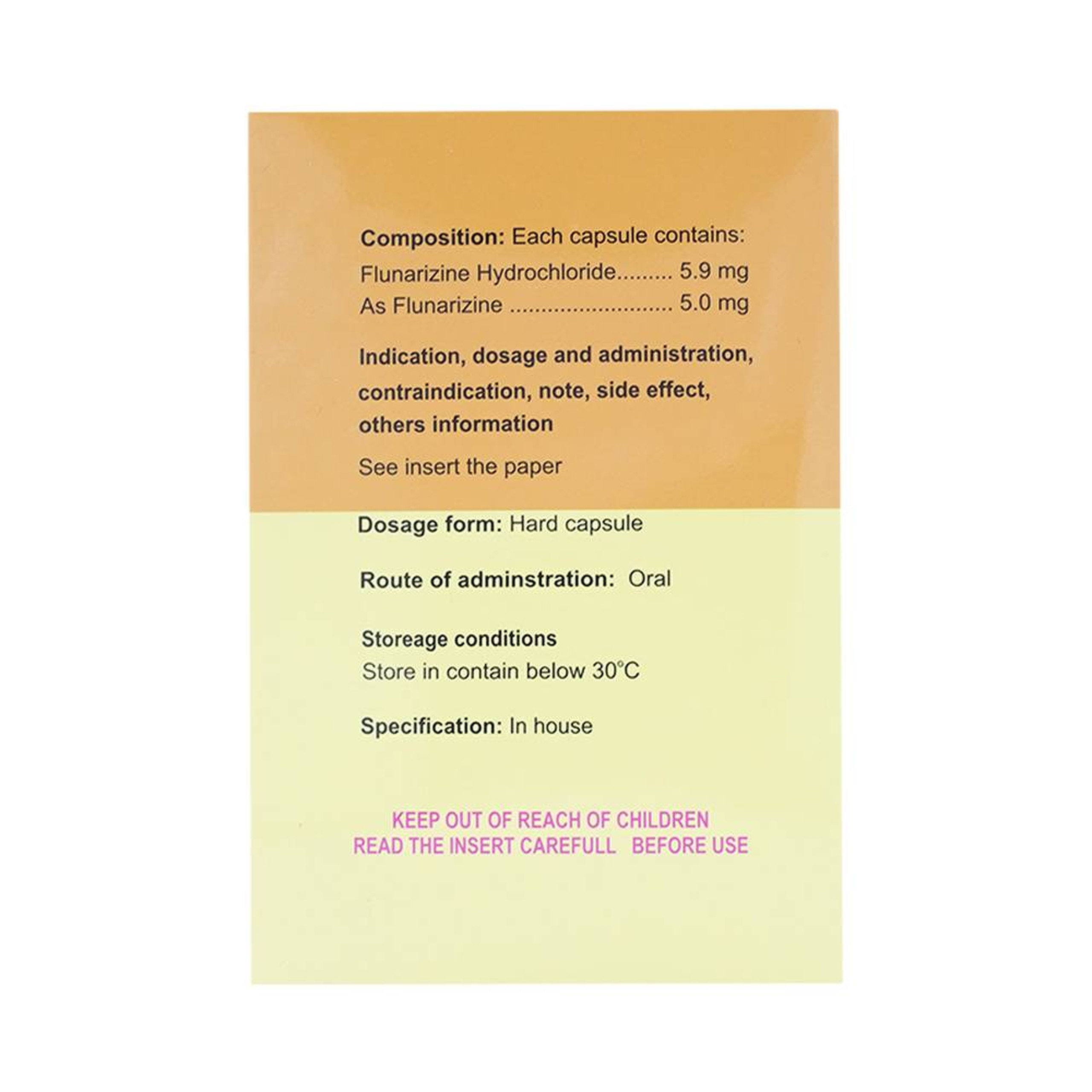 Thuốc Fagendol 5mg Hutecs điều trị dự phòng chứng đau nửa đầu (10 vỉ x 10 viên)