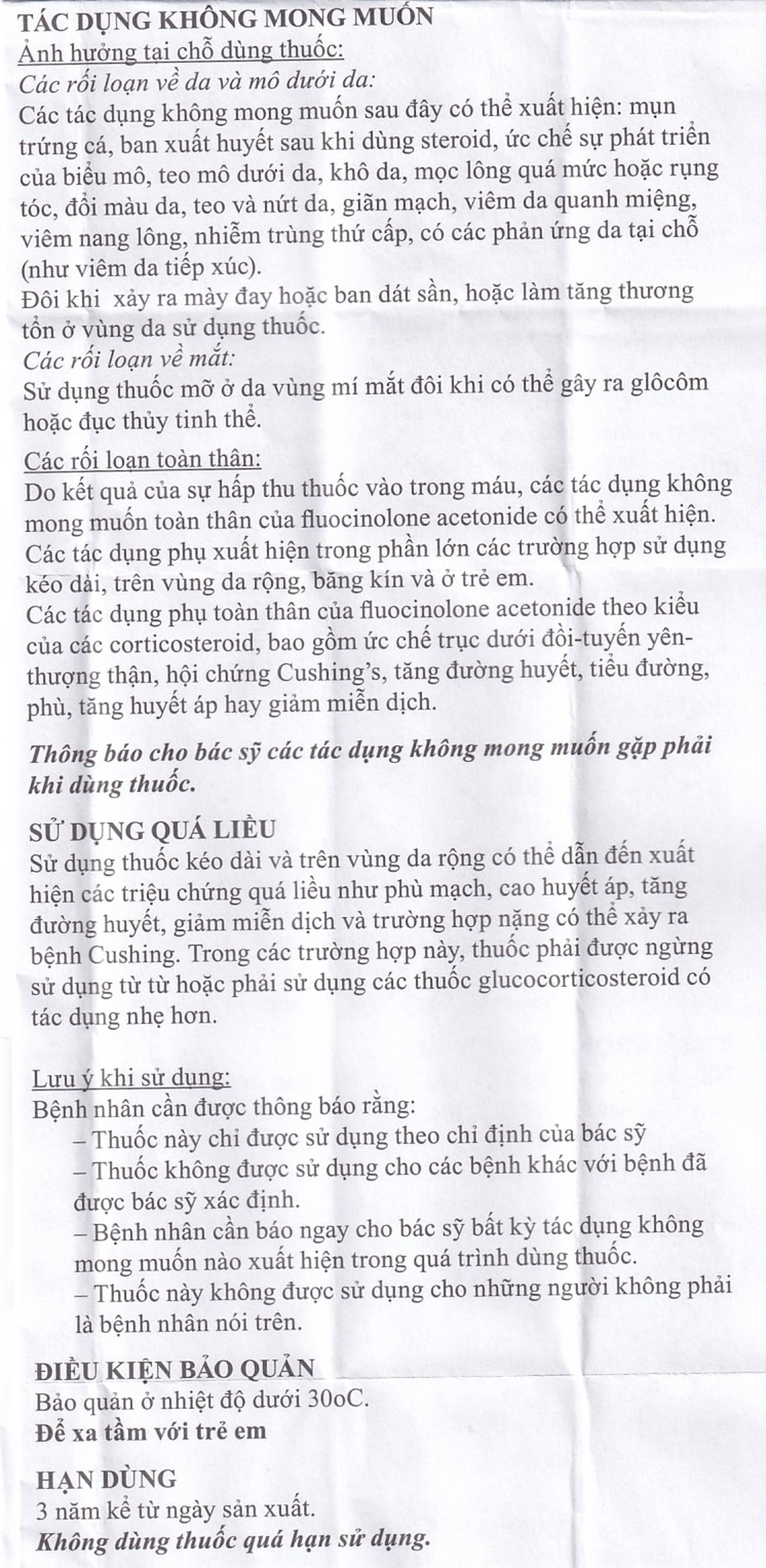 Thuốc mỡ Flucinar Jelfa điều trị viêm da (15g)