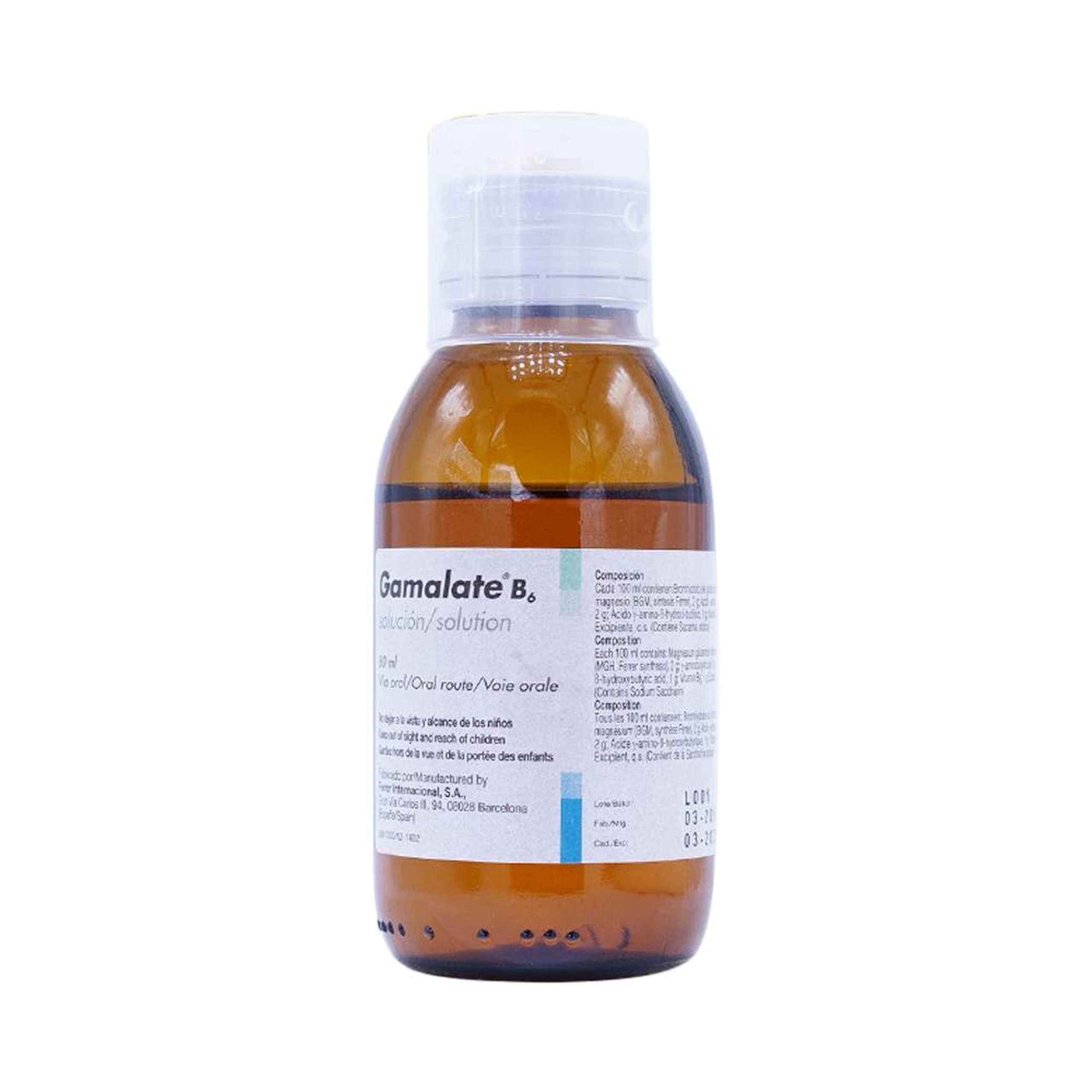 Dung dịch Gamalate B6 điều trị suy nhược thần kinh (80ml)