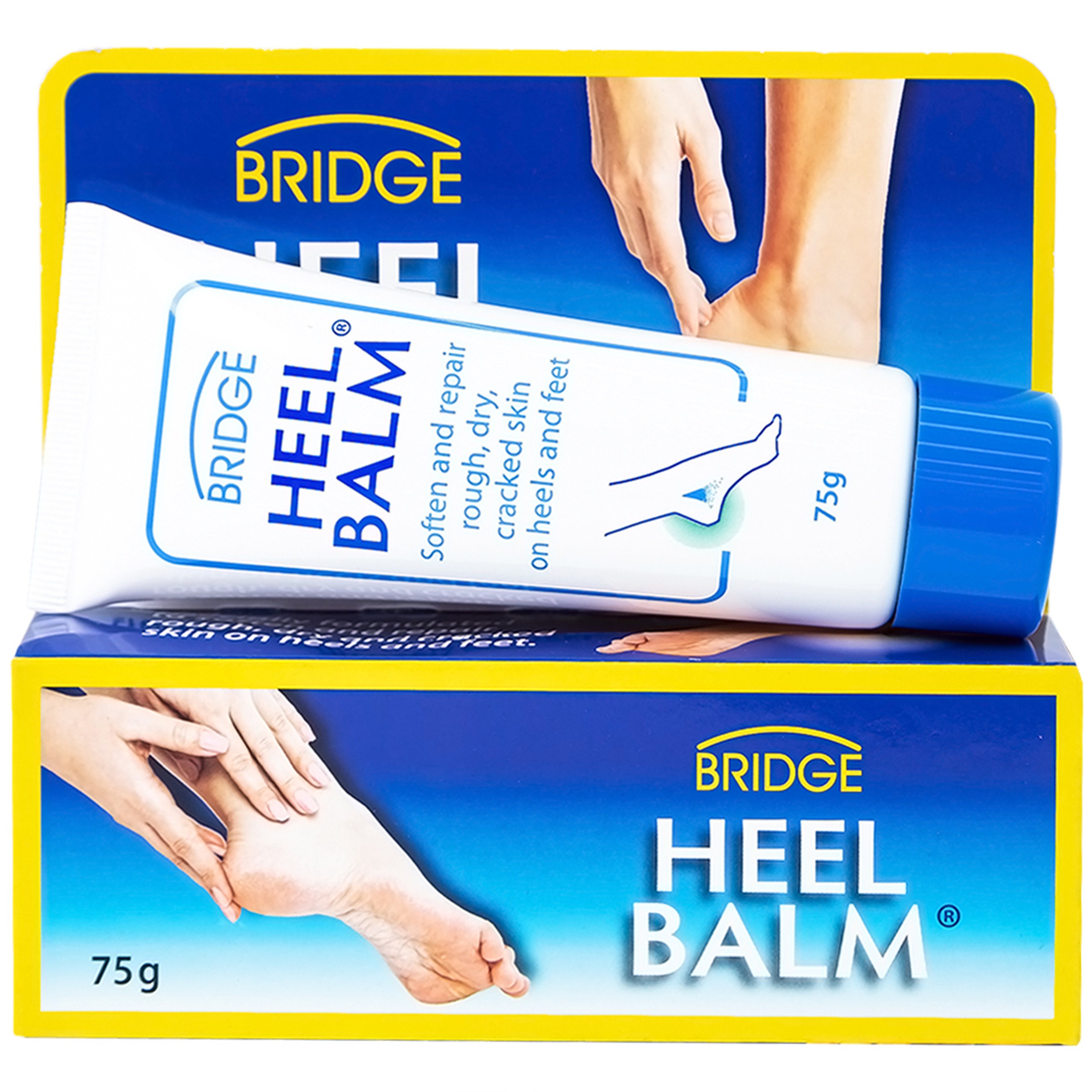 Kem dưỡng gót chân Heel Balm Bridge giảm nứt, dưỡng ẩm da (75g)