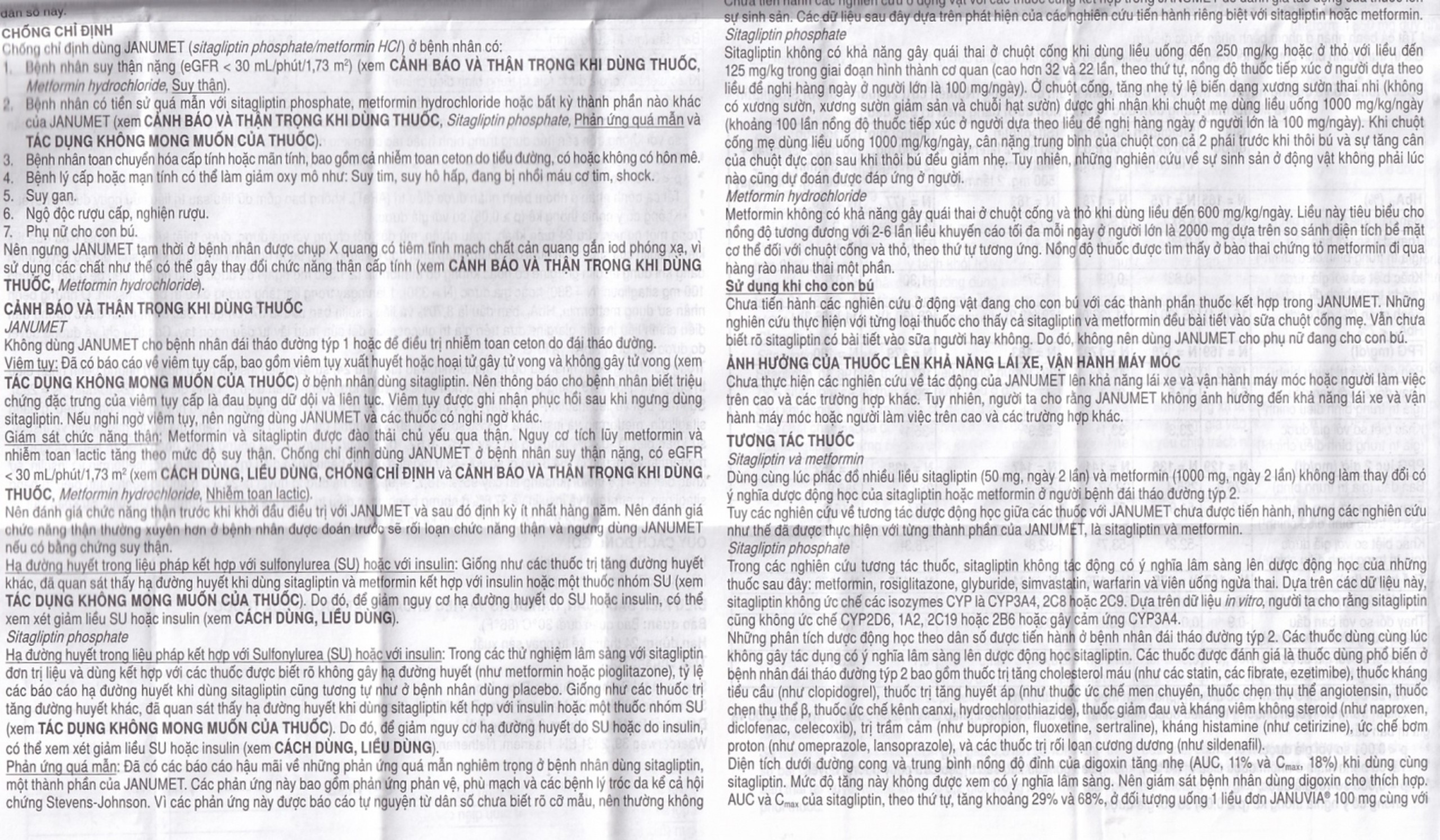Viên nén Janumet 50mg/850mg MSD điều trị đái tháo đường típ 2 (4 vỉ x 7 viên)