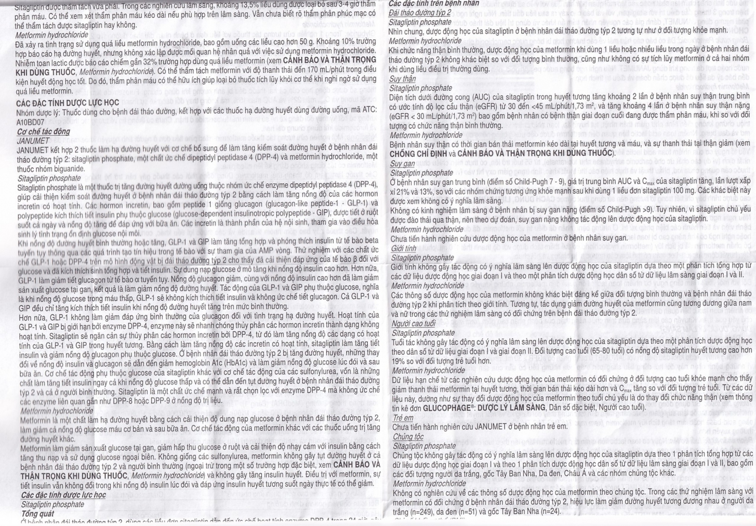Viên nén Janumet 50mg/850mg MSD điều trị đái tháo đường típ 2 (4 vỉ x 7 viên)