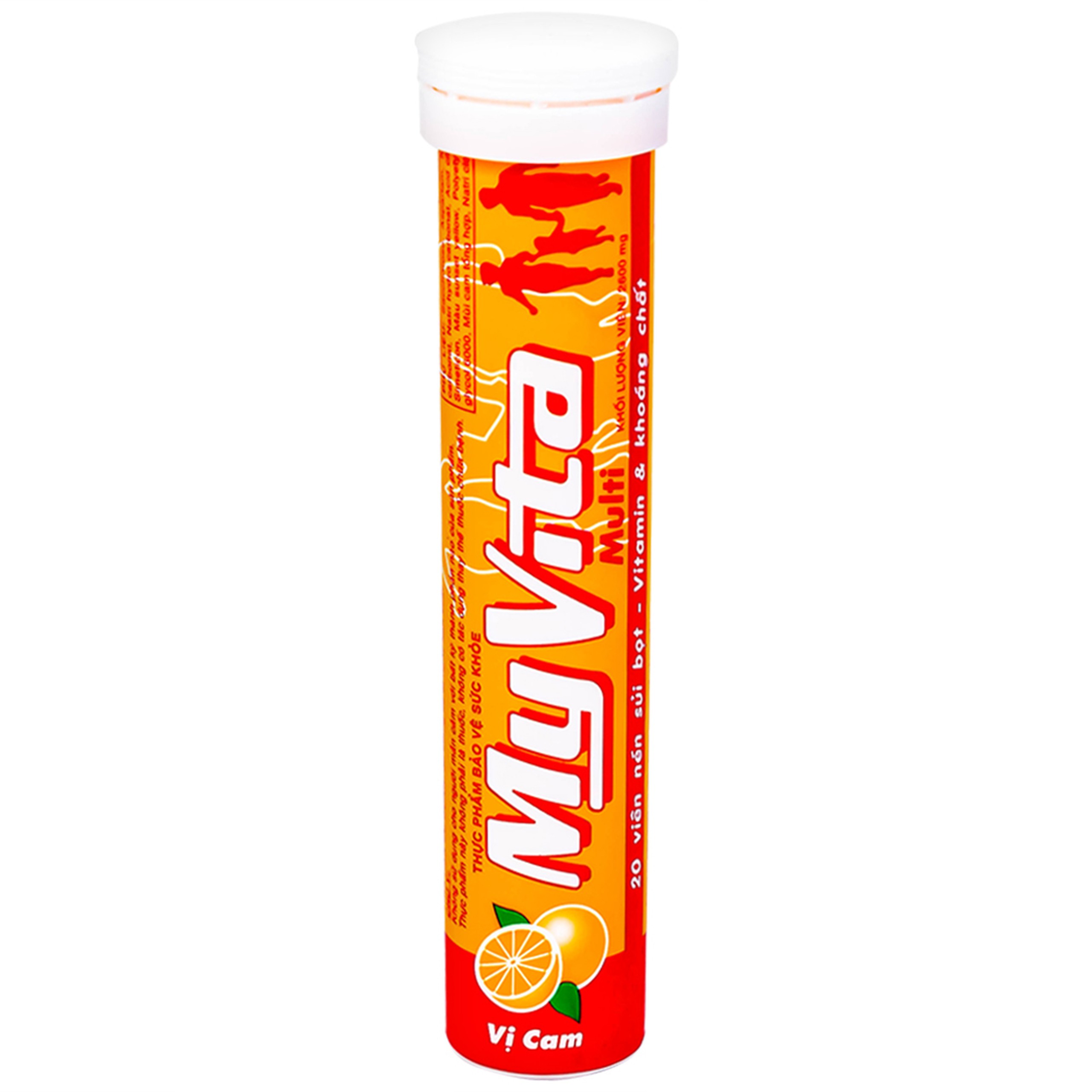 Viên sủi MyVita Multi SPM vị cam bổ sung Vitamin và khoáng chất (20 viên)