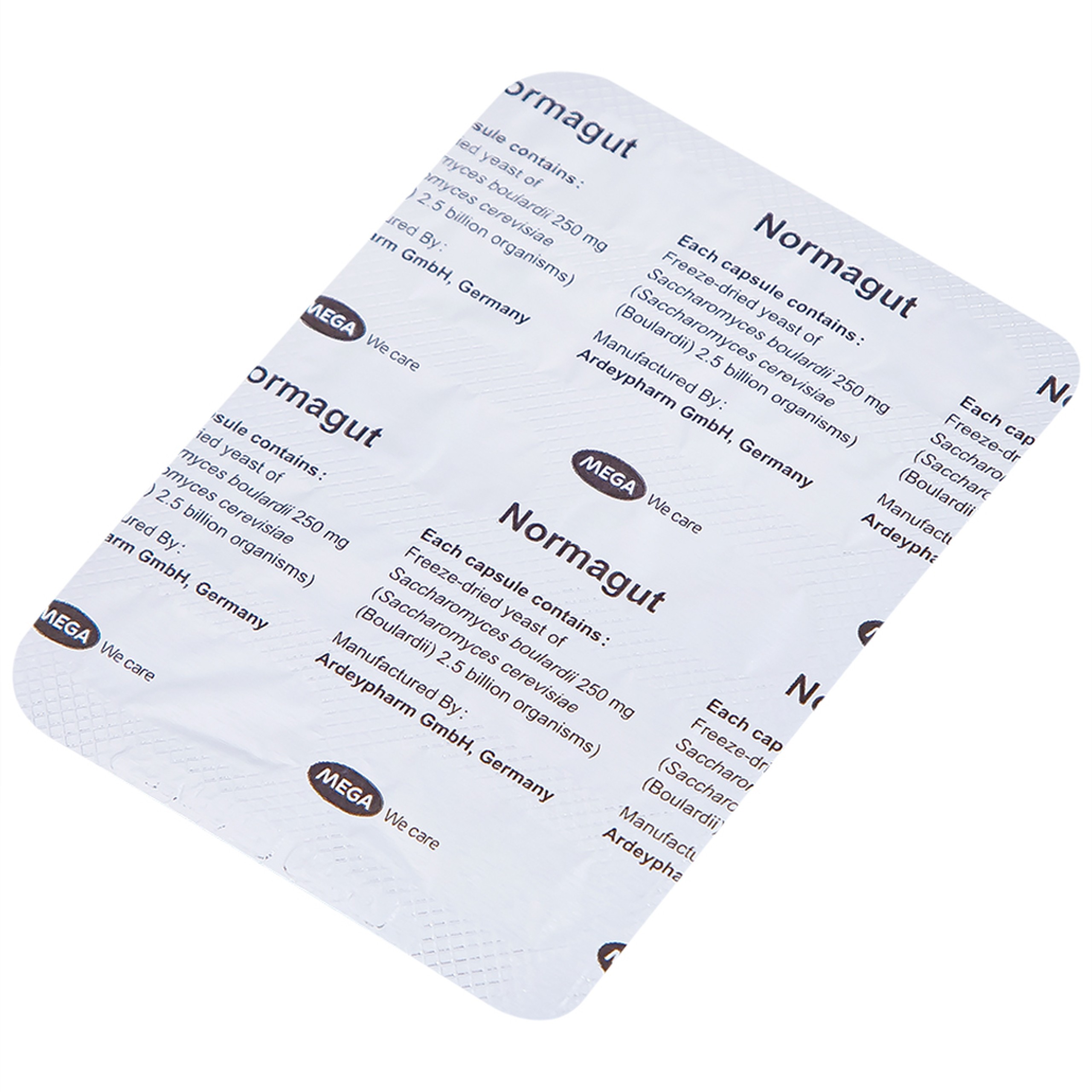 Thuốc Normagut MEGA We care cân bằng hệ vi sinh đường ruột (3 vỉ x 10 viên)