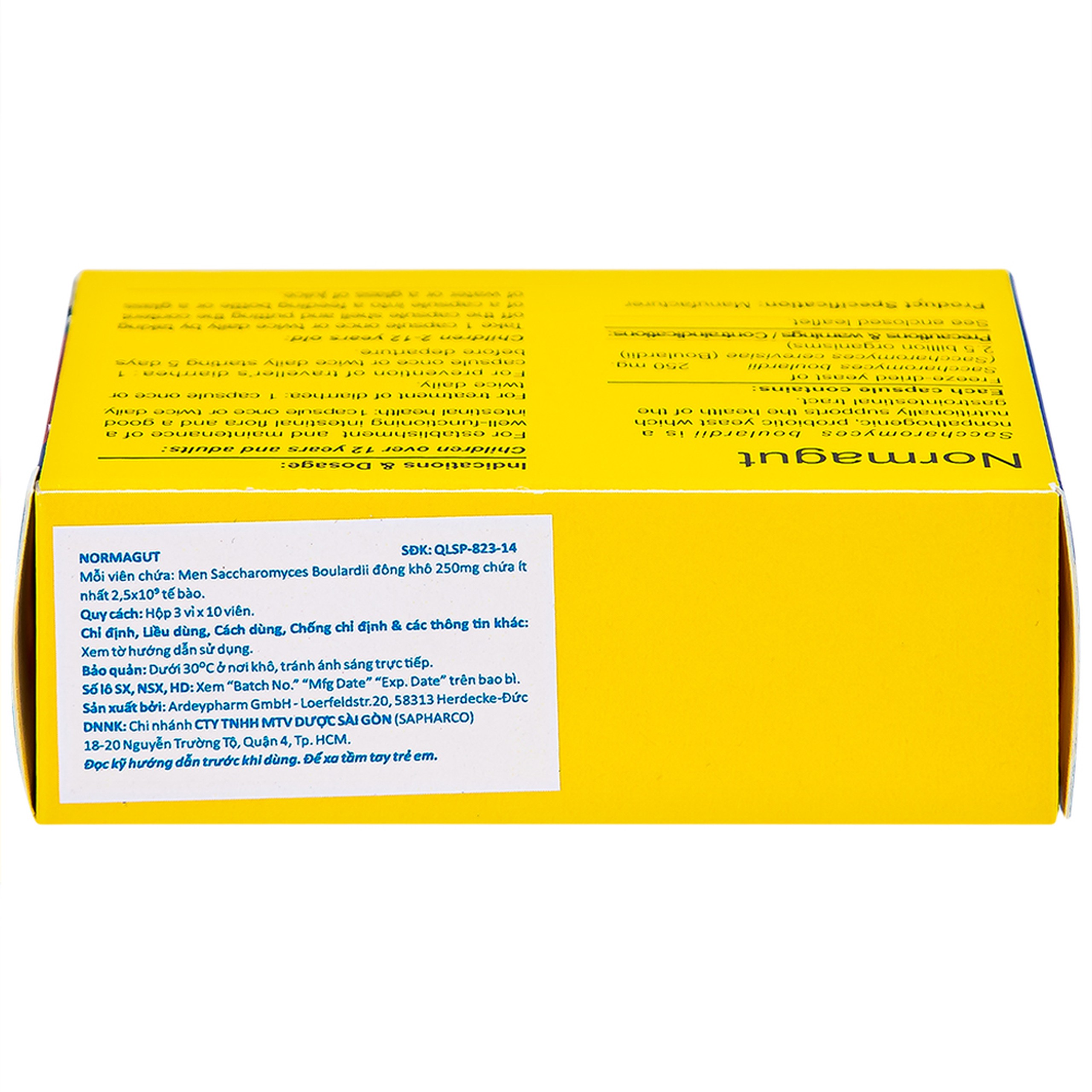 Thuốc Normagut MEGA We care cân bằng hệ vi sinh đường ruột (3 vỉ x 10 viên)