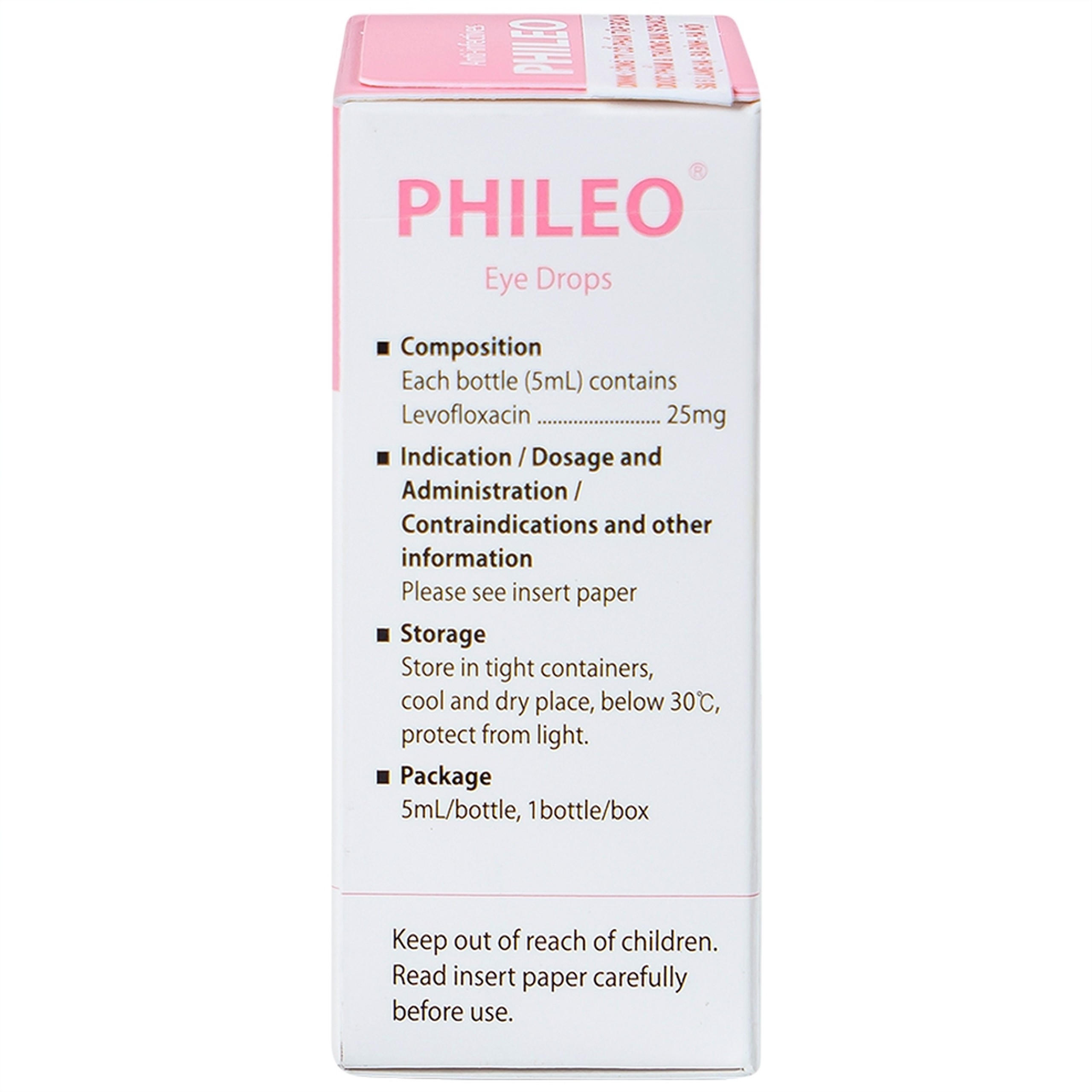 Thuốc nhỏ mắt Phileo SamChunDang điều trị viêm mí mắt, viêm bờ mi (5ml)