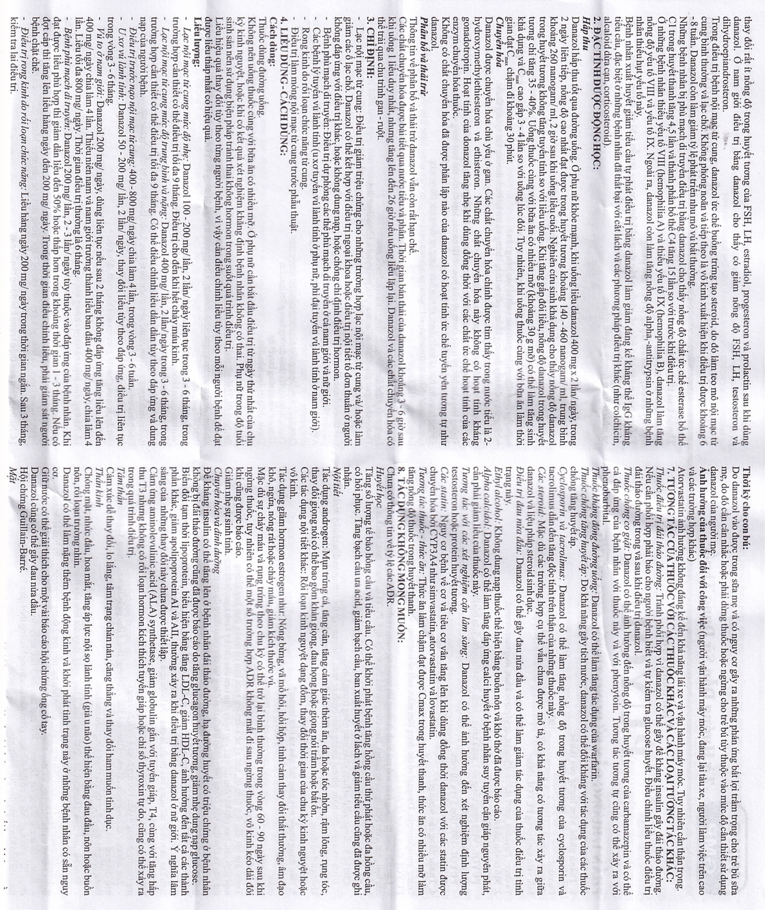 Thuốc Puyol 200mg Davipharm điều trị lạc nội mạc tử cung (3 vỉ x 10 viên)