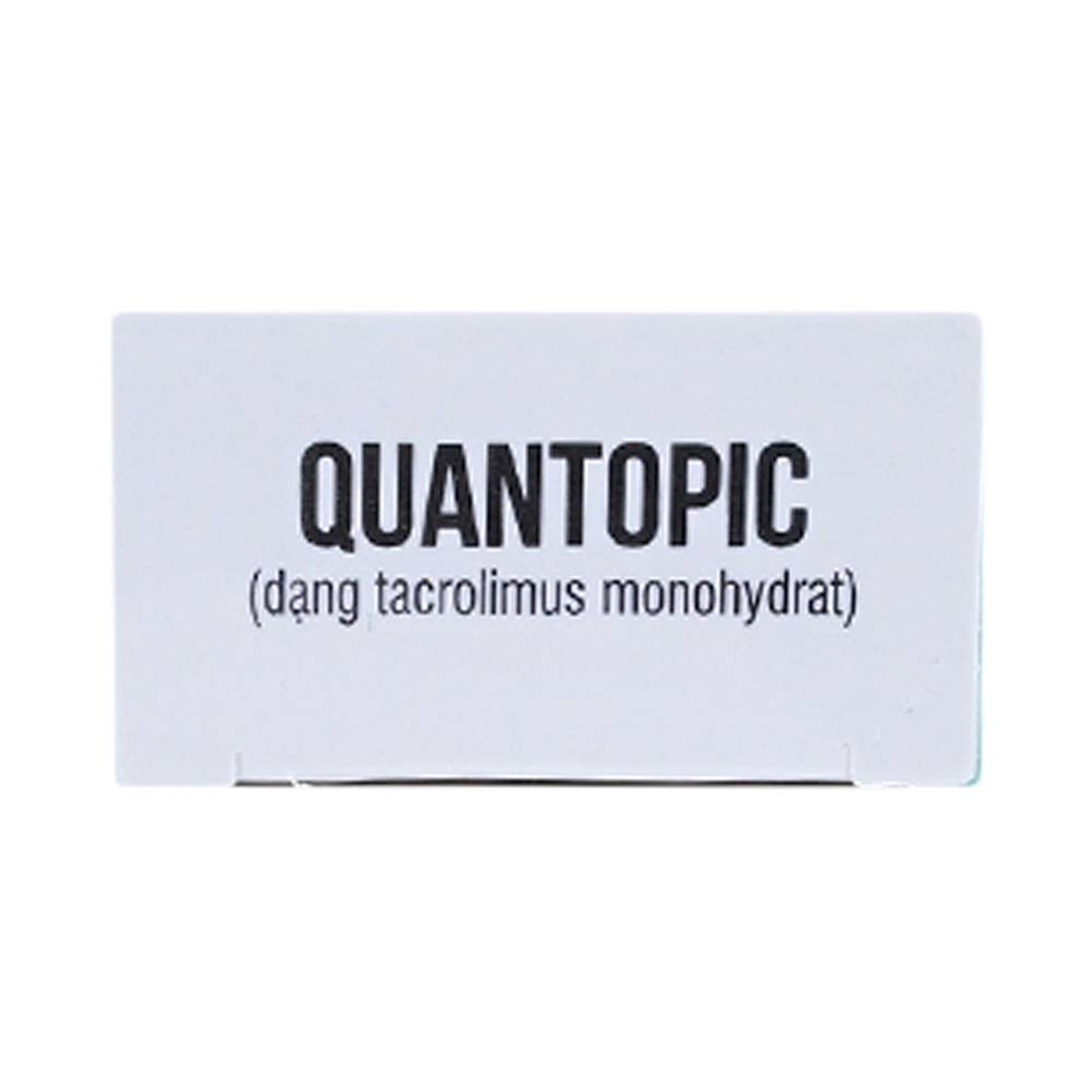 Thuốc mỡ Quantopic 0.1% điều trị viêm da dị ứng (10g)