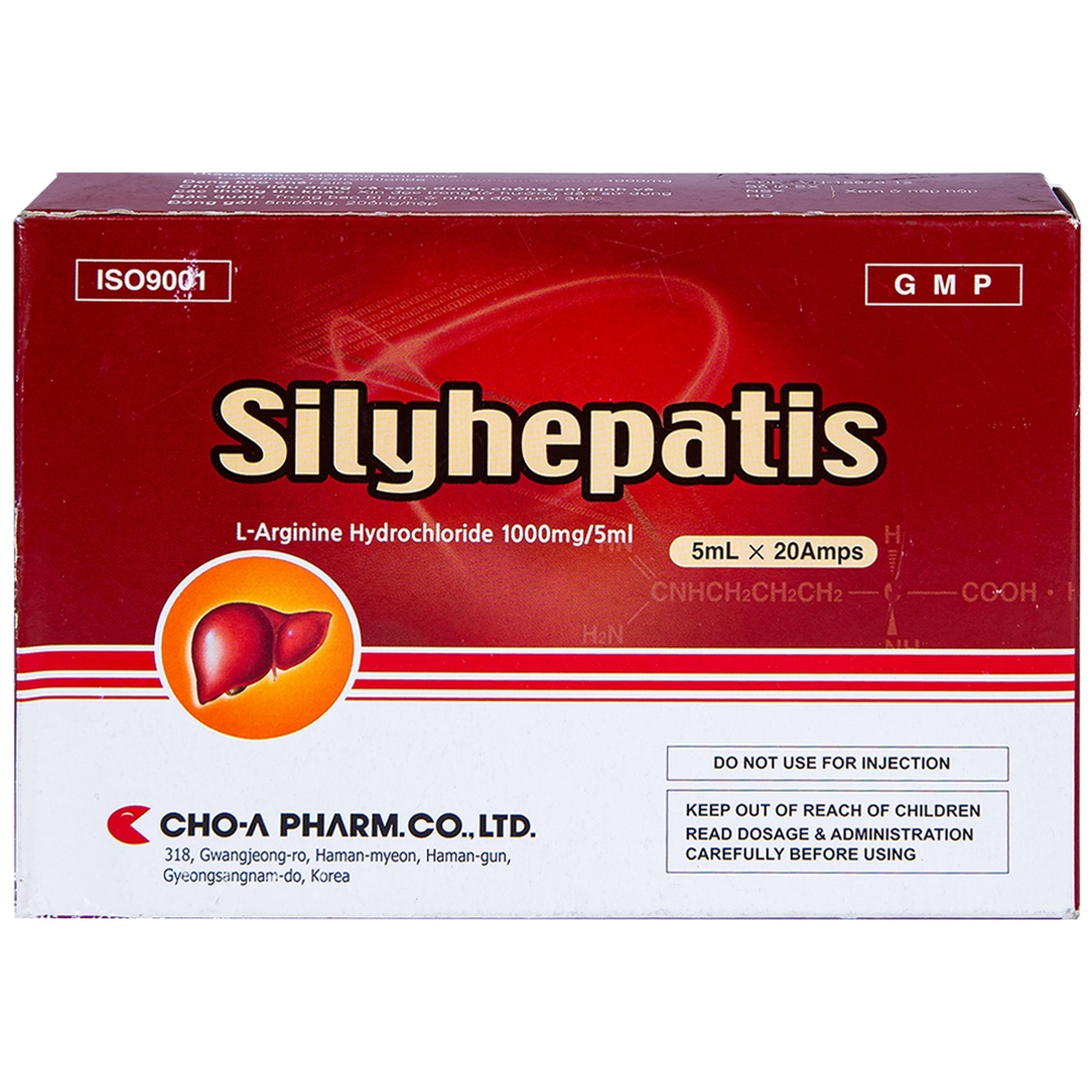 Siro Silyhepatis Cho-A điều trị duy trì tăng amoniac máu (2 vỉ x 10 ống x 5ml)