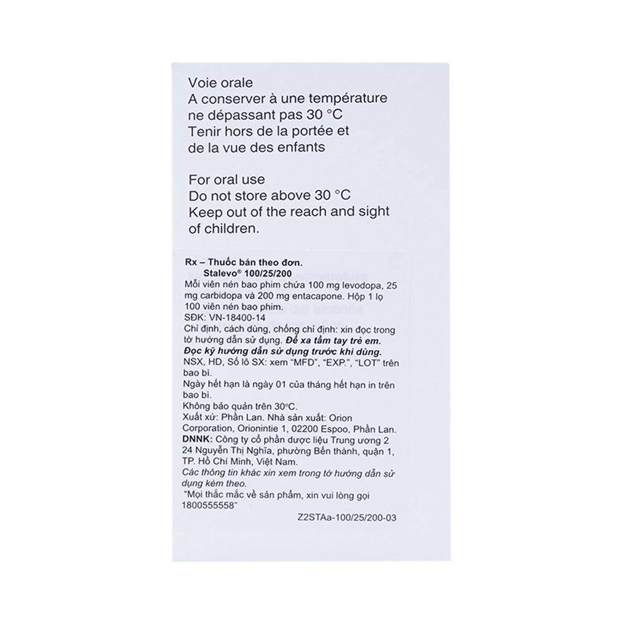 Thuốc Stagerin Bidiphar phòng say tàu xe, rối loạn tiền đình (5 vỉ x 10 viên)