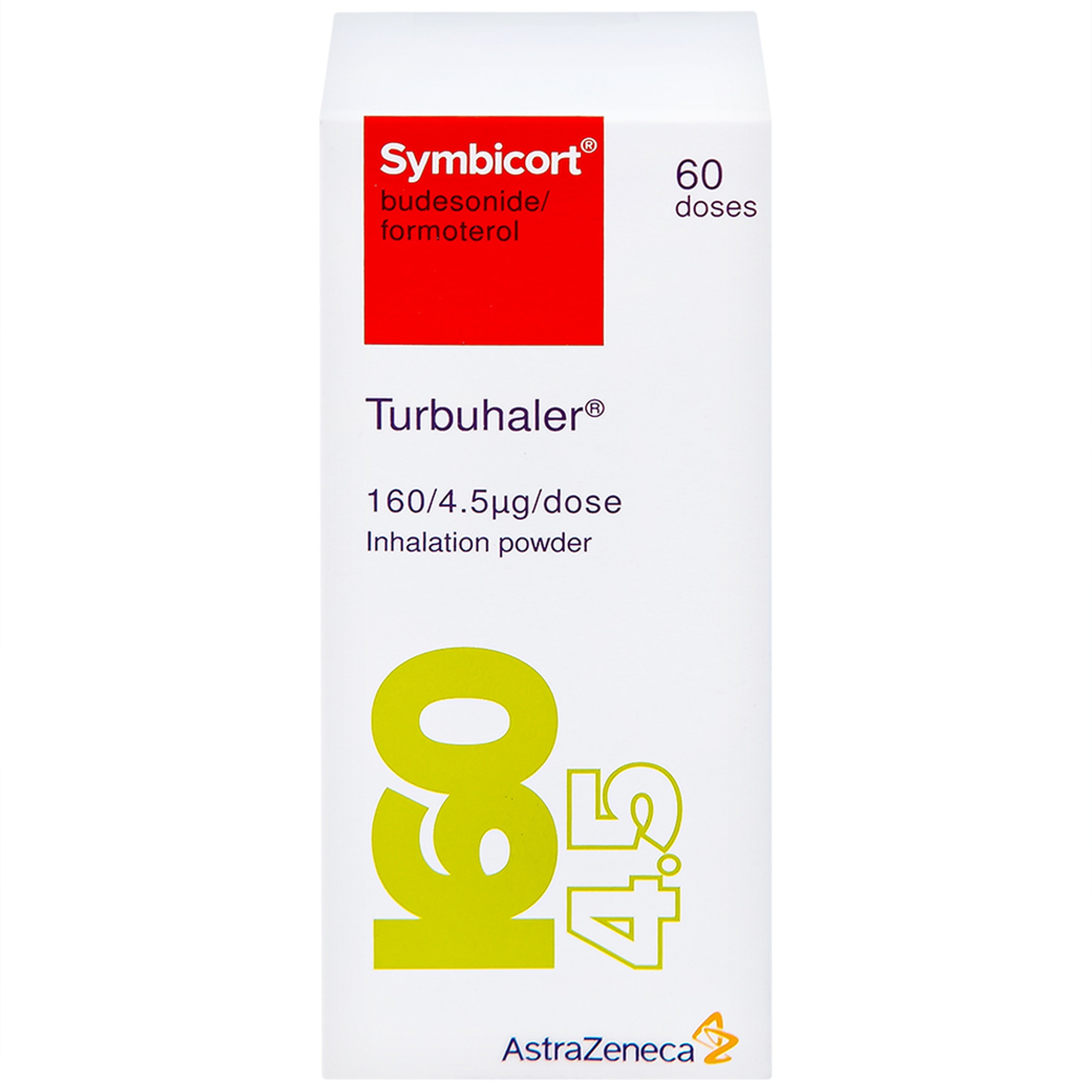 Thuốc bột để hít Symbicort AstraZeneca điều trị hen suyễn (60 liều)