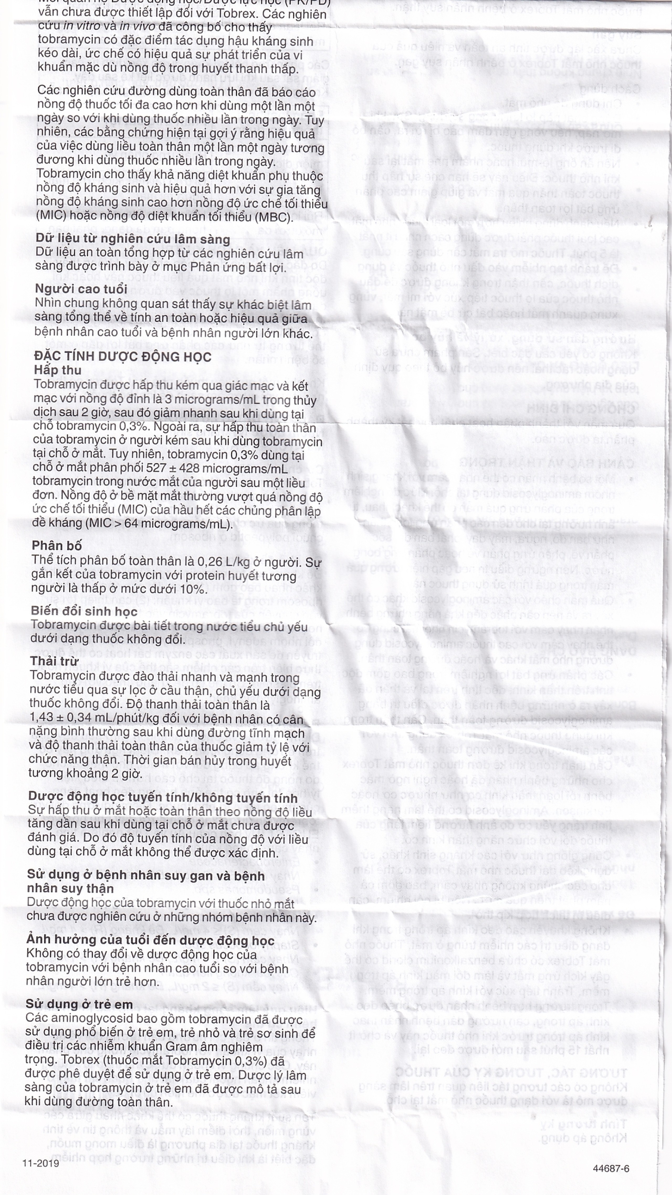 Thuốc nhỏ mắt Tobrex Alcon điều trị nhiễm khuẩn ở mắt (5ml)