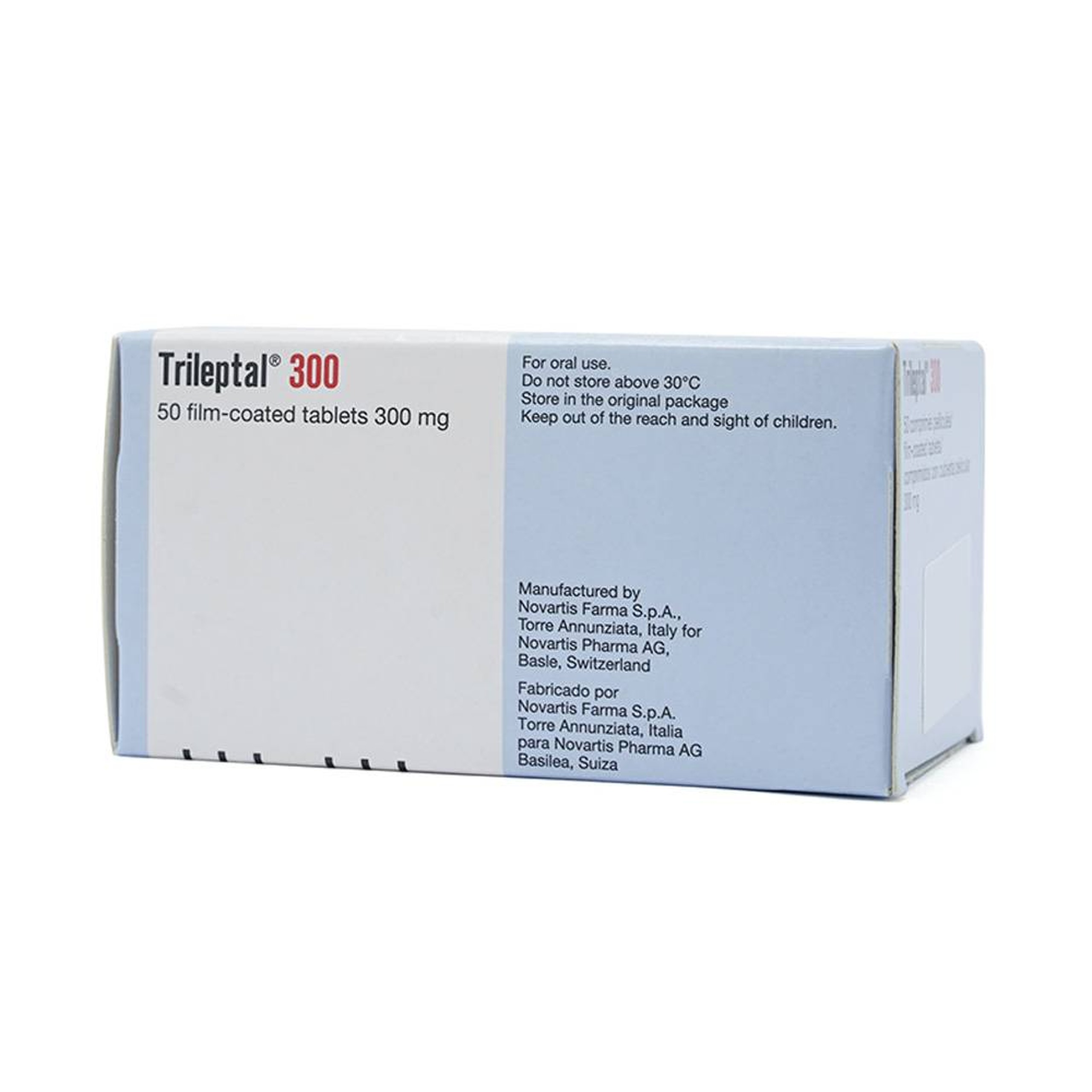 Thuốc Trileptal 300 Novartis điều trị động kinh cục bộ (5 vỉ x 10 viên)