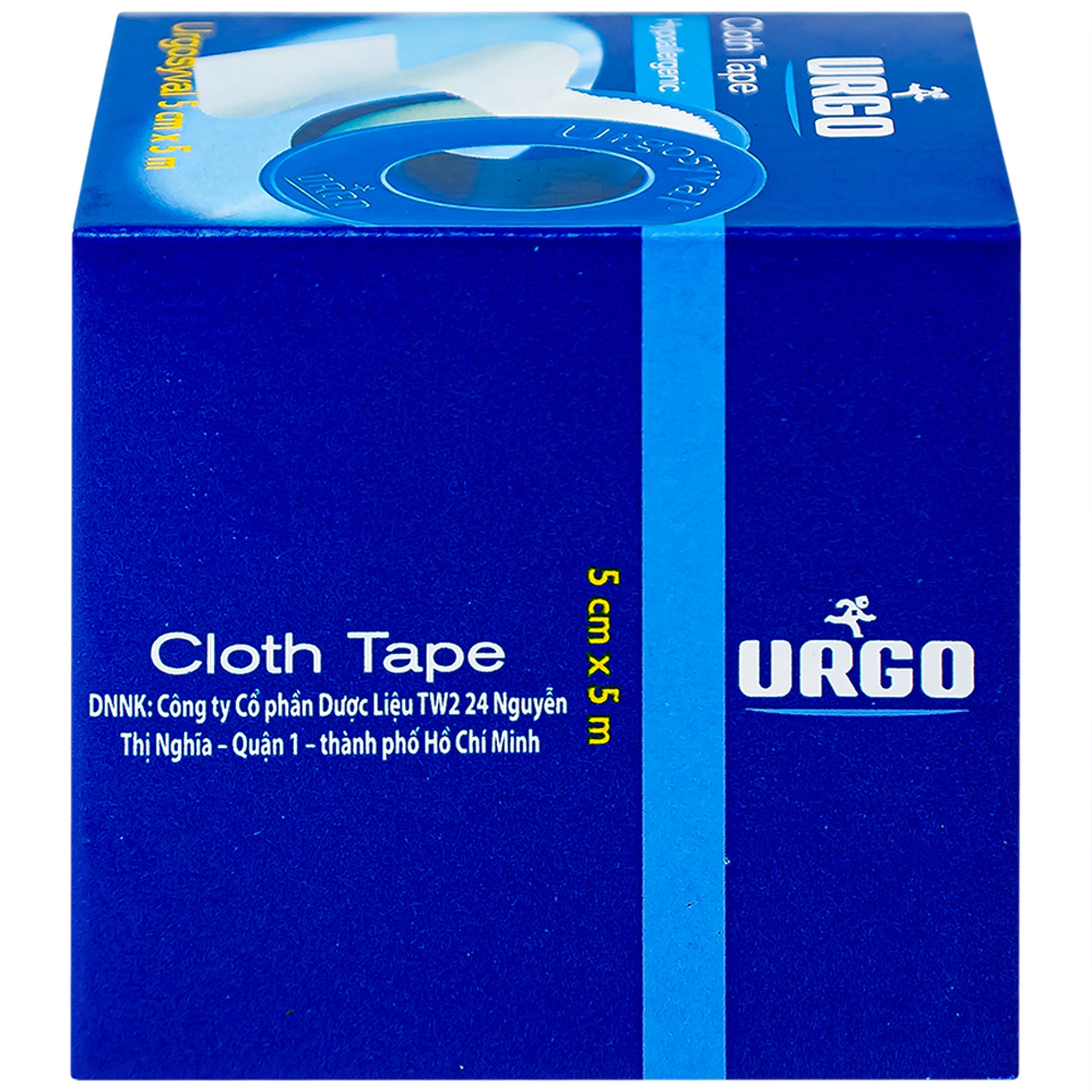 Băng keo lụa Urgosyval 5cmx5m Strong Adhesive Tape băng vết thương trong phẫu thuật và cố định thiết bị y tế