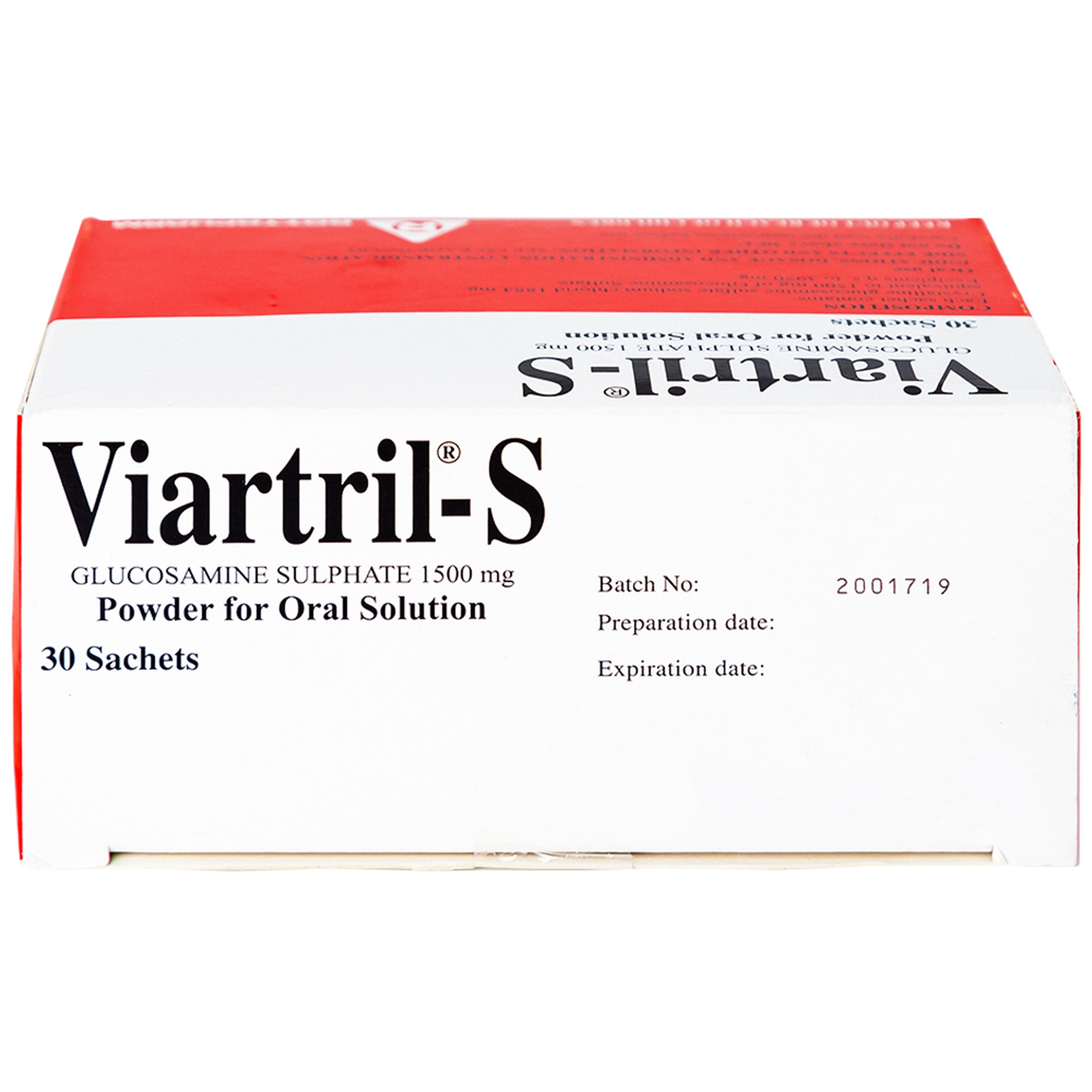 Bột pha uống Viartril-S 1500mg Rottapharm giảm triệu chứng thoái hóa khớp nhẹ và trung bình (30 gói)