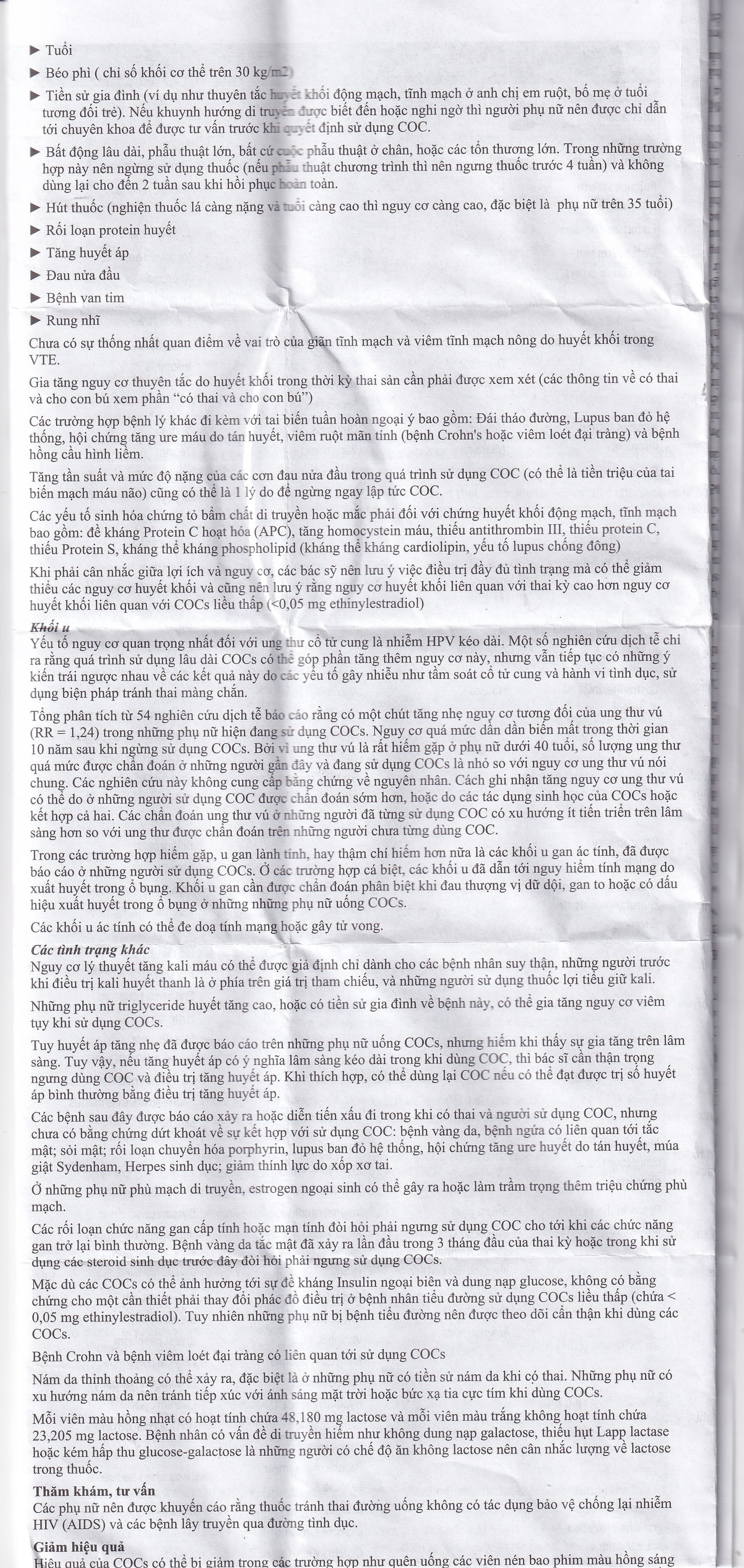 Thuốc Yaz Bayer dùng tránh thai, điều trị mụn trứng cá (1 vỉ x 28 viên)