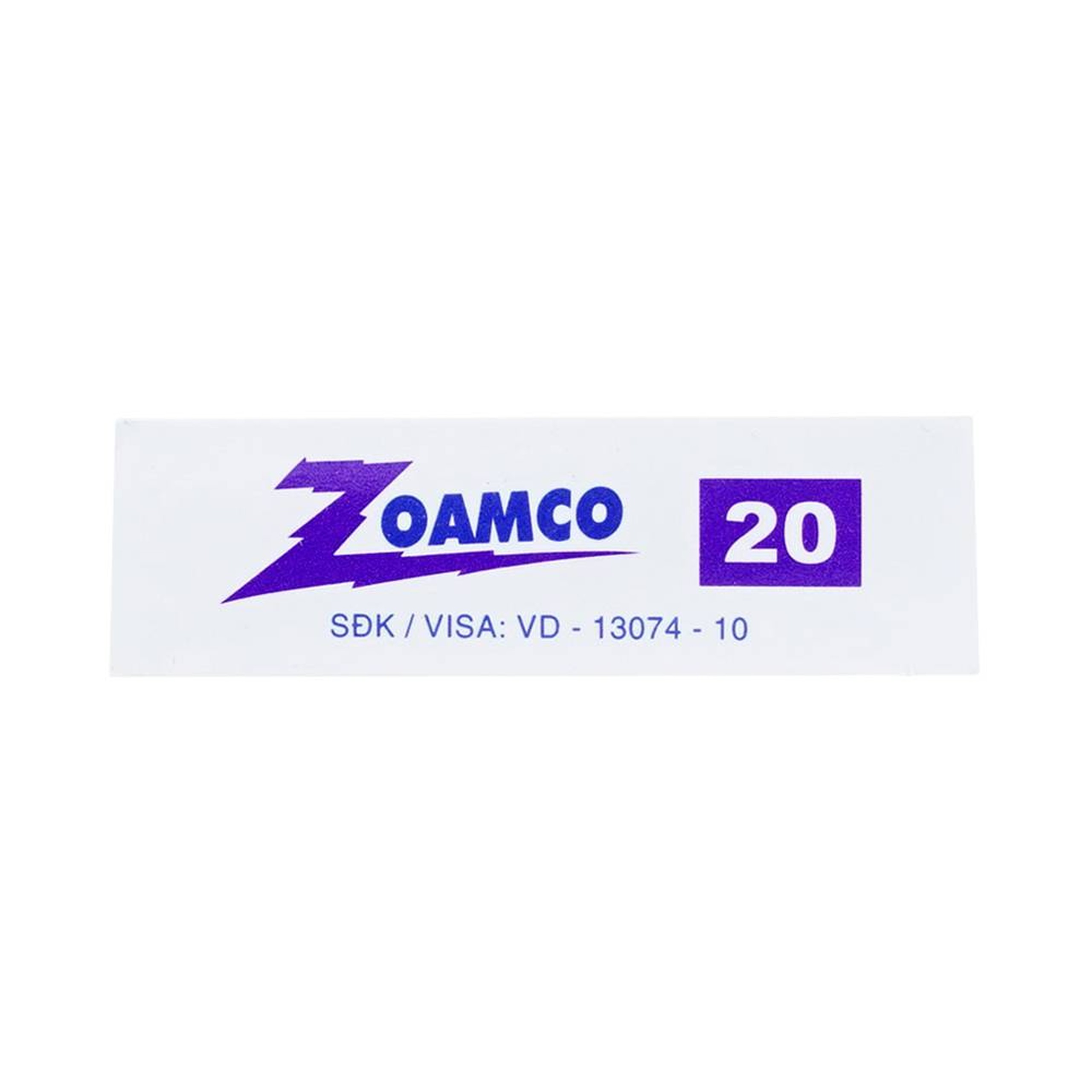 Thuốc Zoamco 20 Pymepharco điều trị rối loạn lipid máu (2 vỉ x 15 viên)