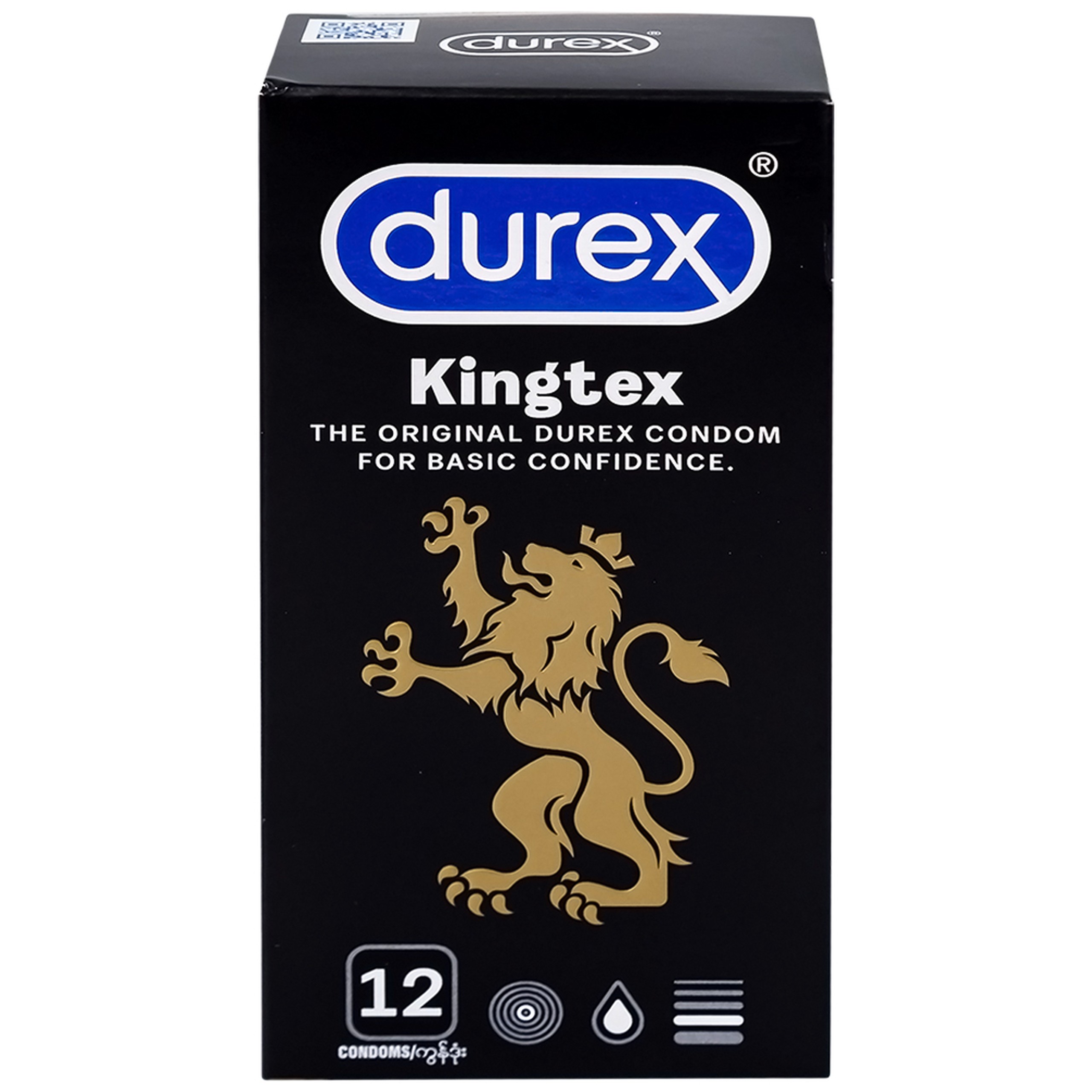 Bao cao su Durex Kingtex ôm sát, vừa vặn (49mm - 12 cái)
