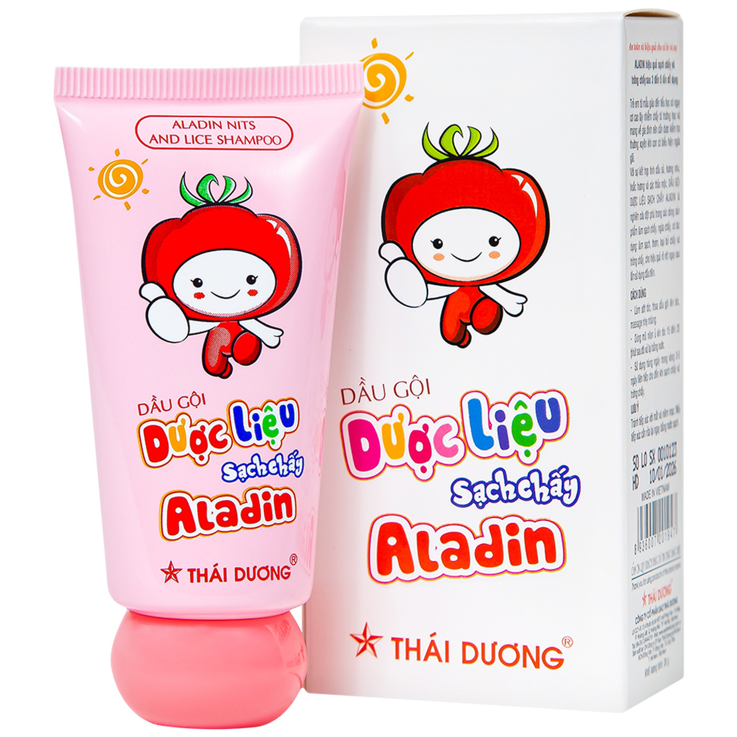 Dầu gội ngừa chấy Aladin Thái Dương (30g)