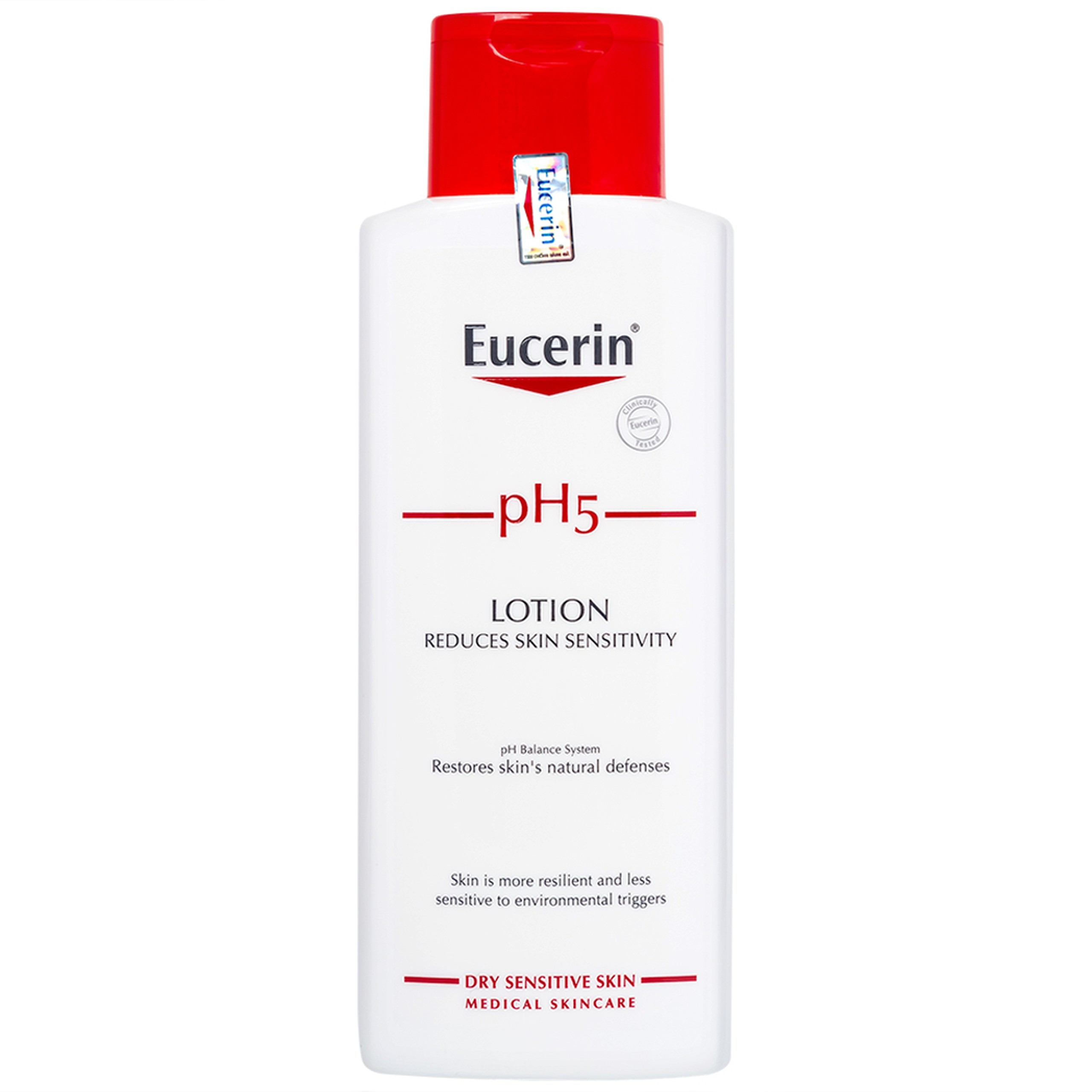 Sữa dưỡng thể Eucerin pH5 Lotion dưỡng ẩm dịu nhẹ dành cho da nhạy cảm (250ml)