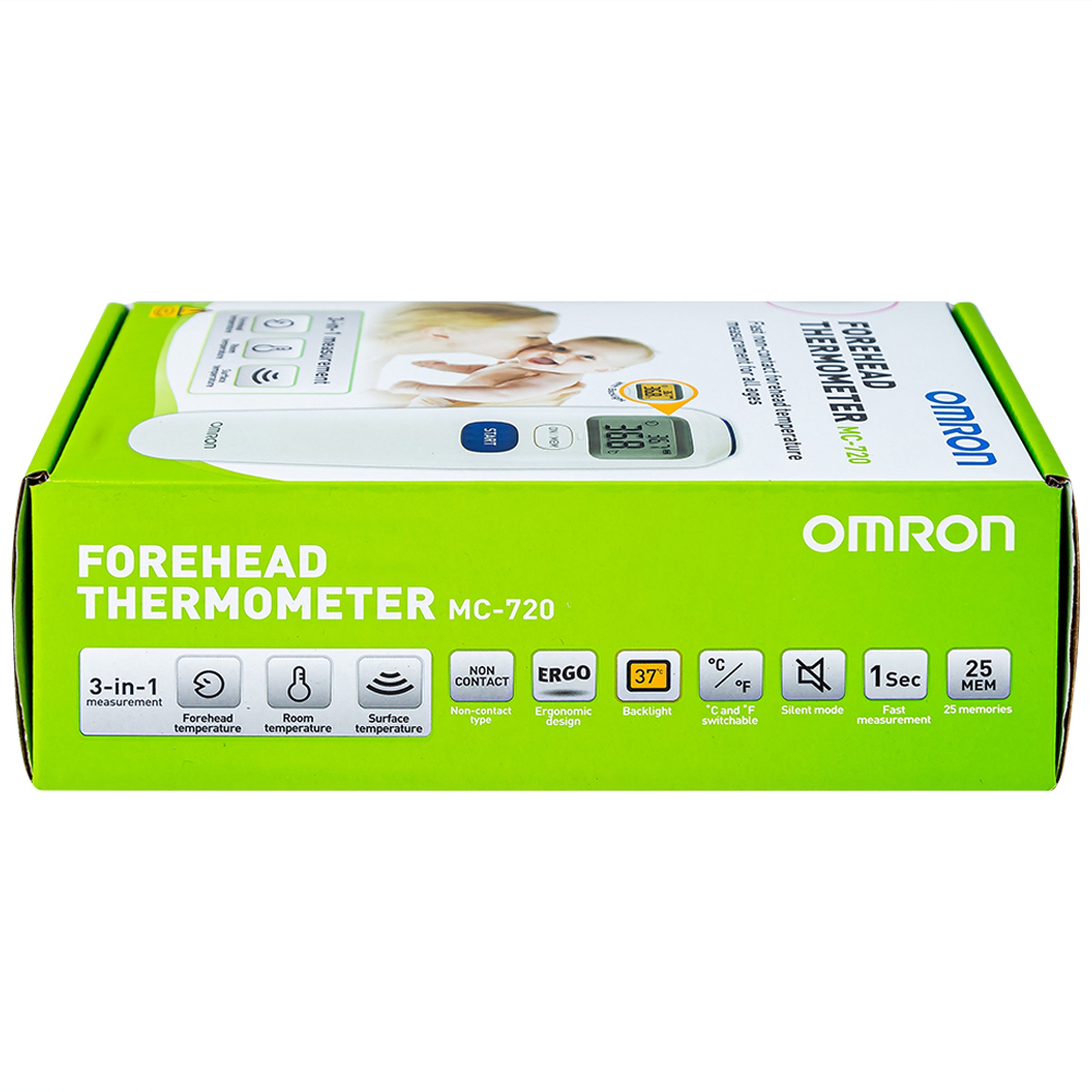 Nhiệt kế hồng ngoại đo trán Omron MC720