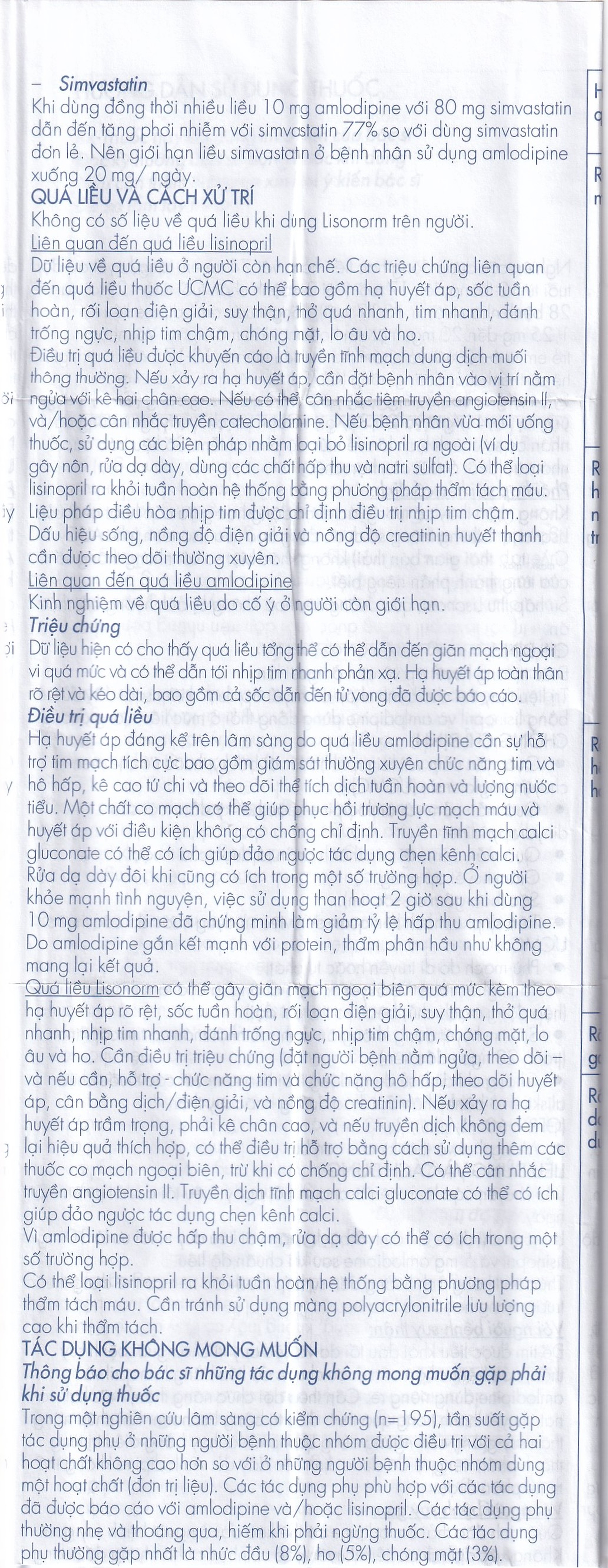 Viên nén Lisonorm Gedeon điều trị tăng huyết áp vô căn (3 vỉ x 10 viên)
