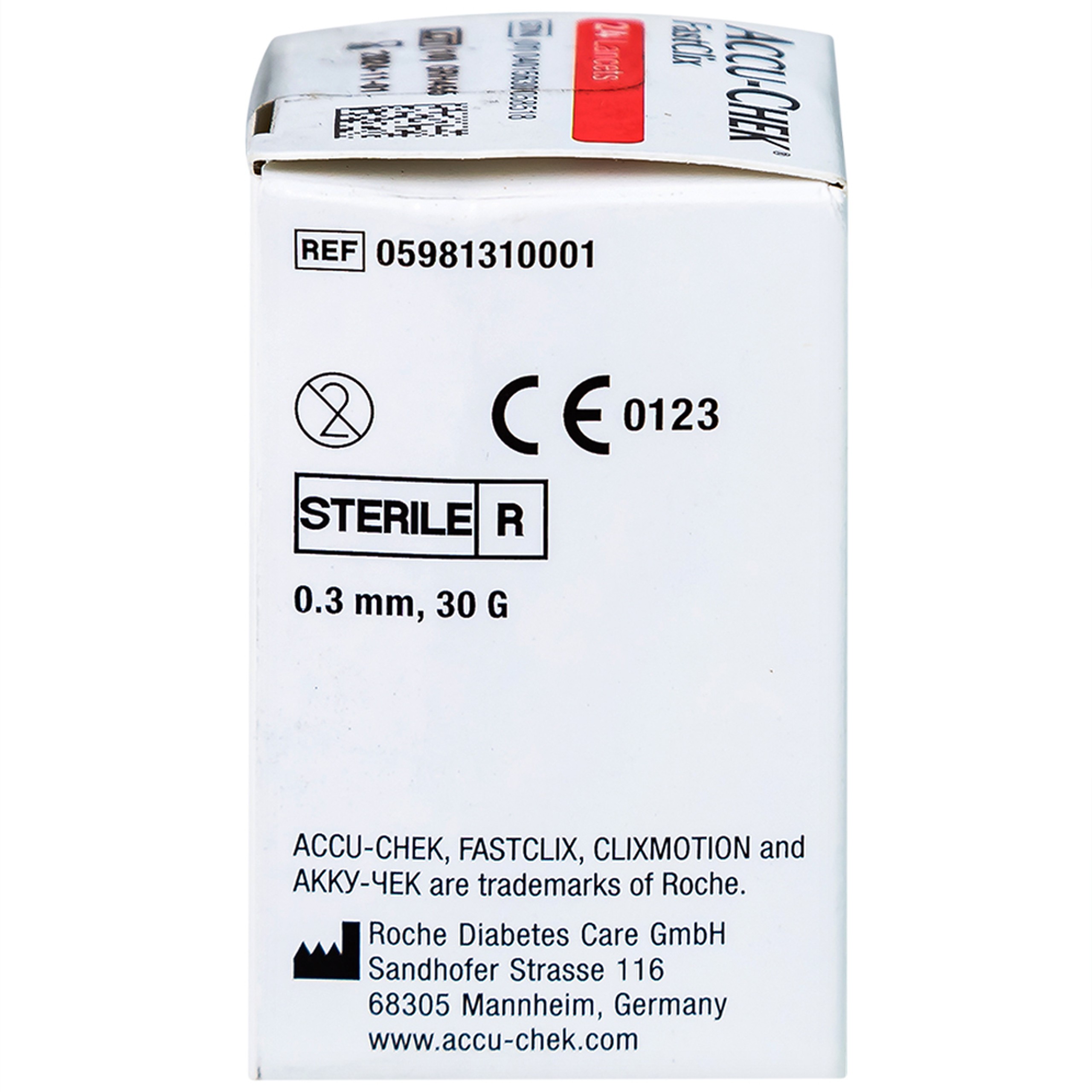 Kim lấy máu Accu Chek Fastclik (24 cái) dùng cho máy Accu Chek Guide