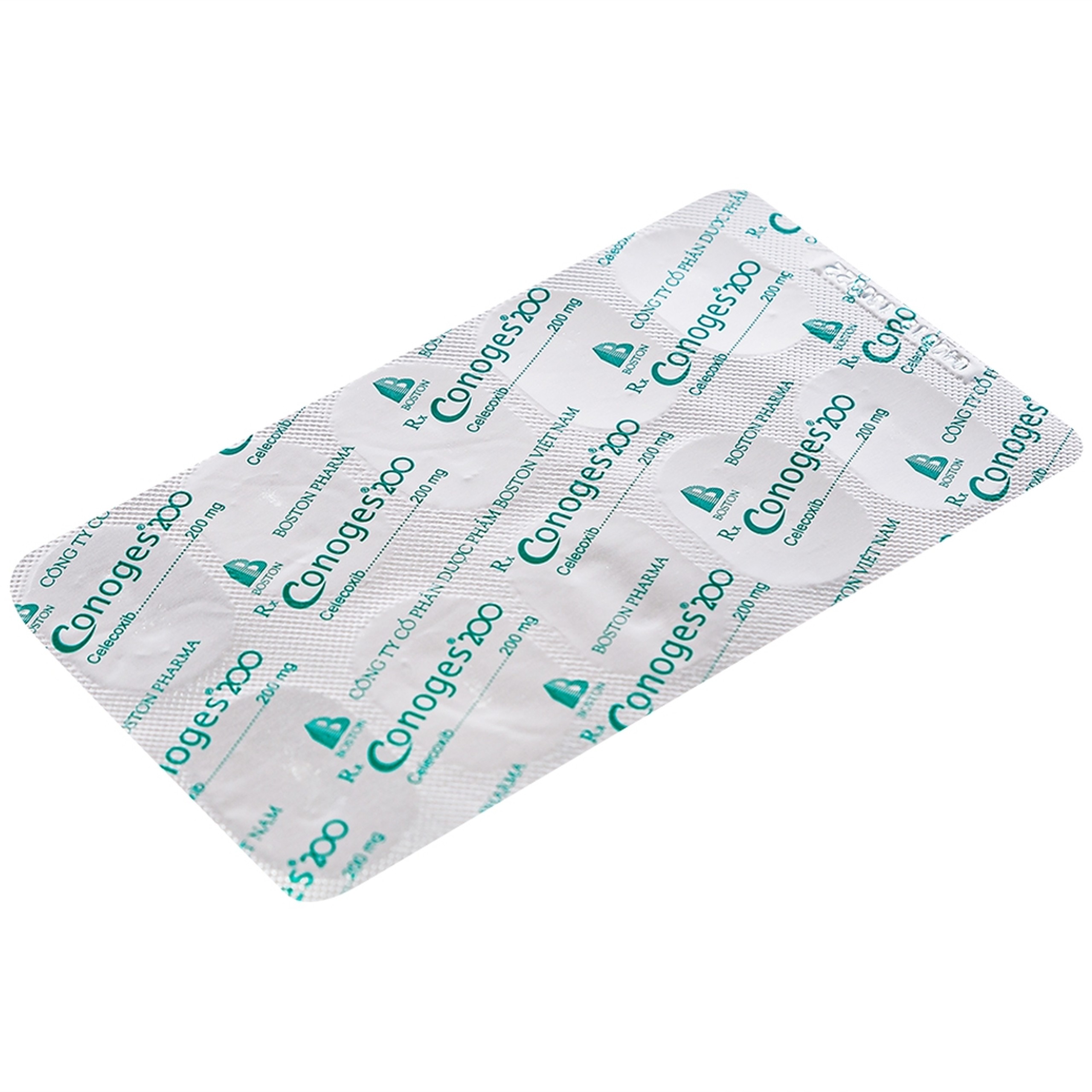 Thuốc Conoges 200 Boston điều trị triệu chứng viêm xương khớp, viêm khớp dạng thấp (30 viên)