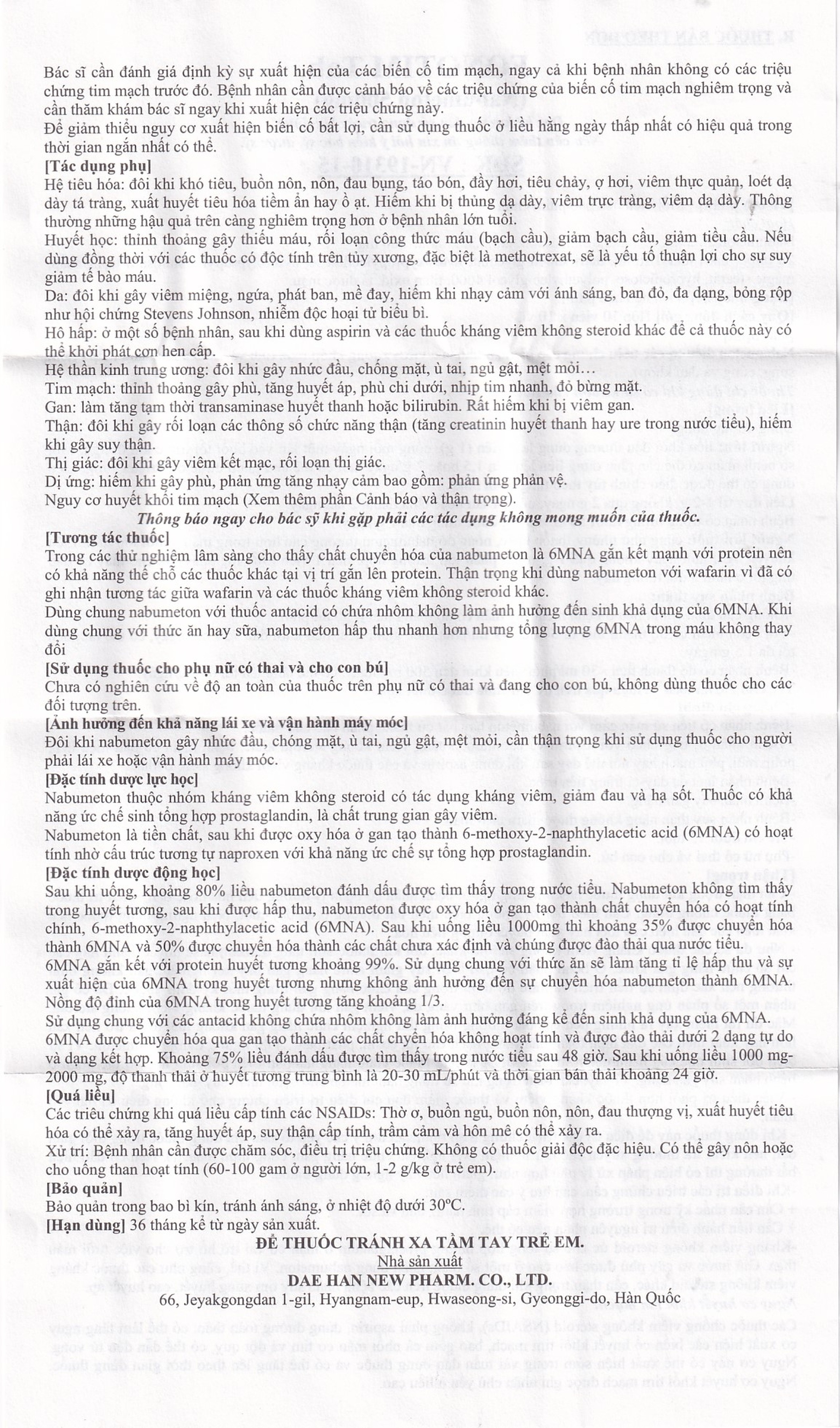 Thuốc Fonotim điều trị viêm xương khớp mạn tính, viêm khớp dạng thấp (10 vỉ x 10 viên)