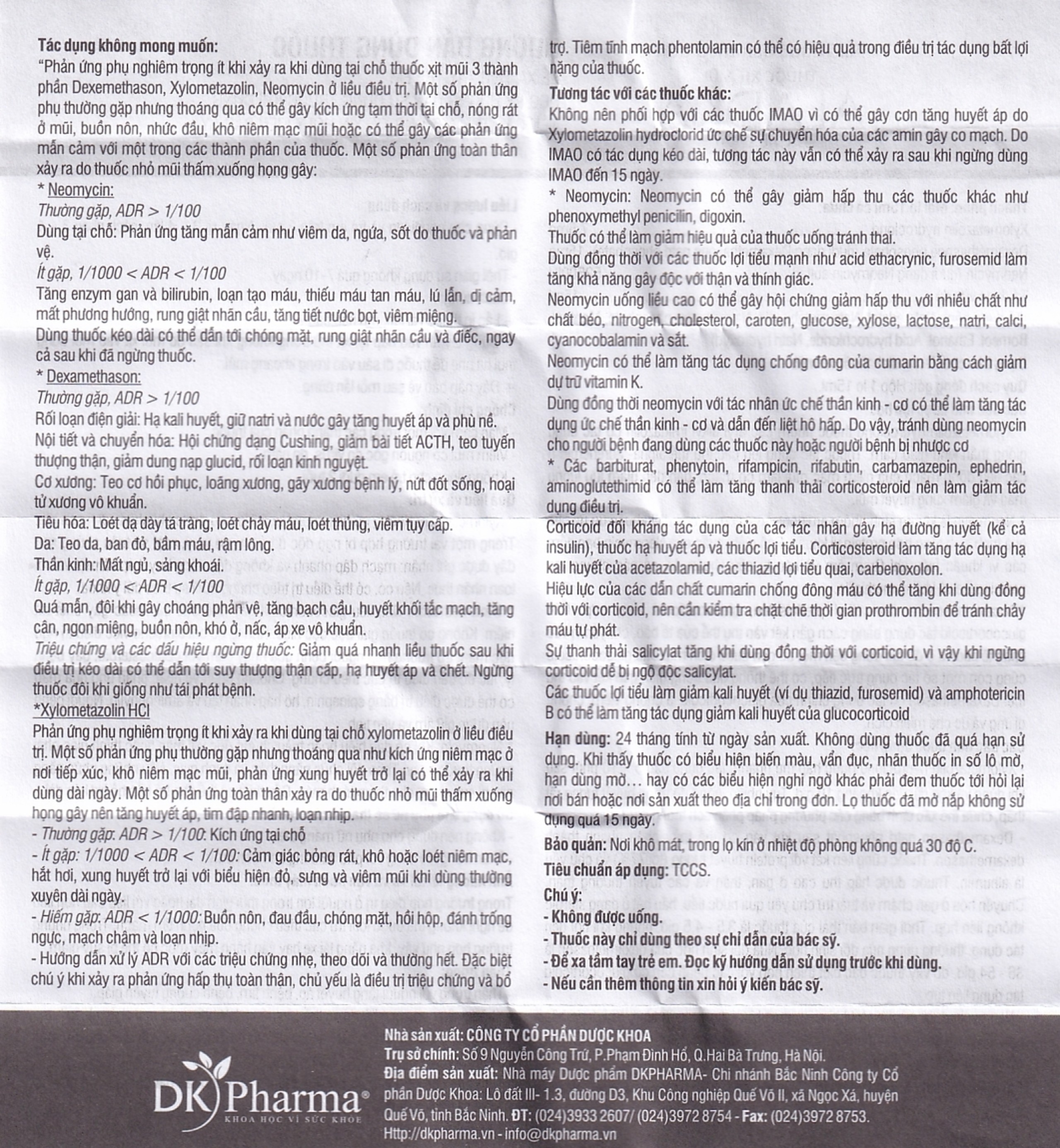 Thuốc xịt mũi Aladka điều trị viêm mũi, viêm xoang, viêm mũi dị ứng (15ml)