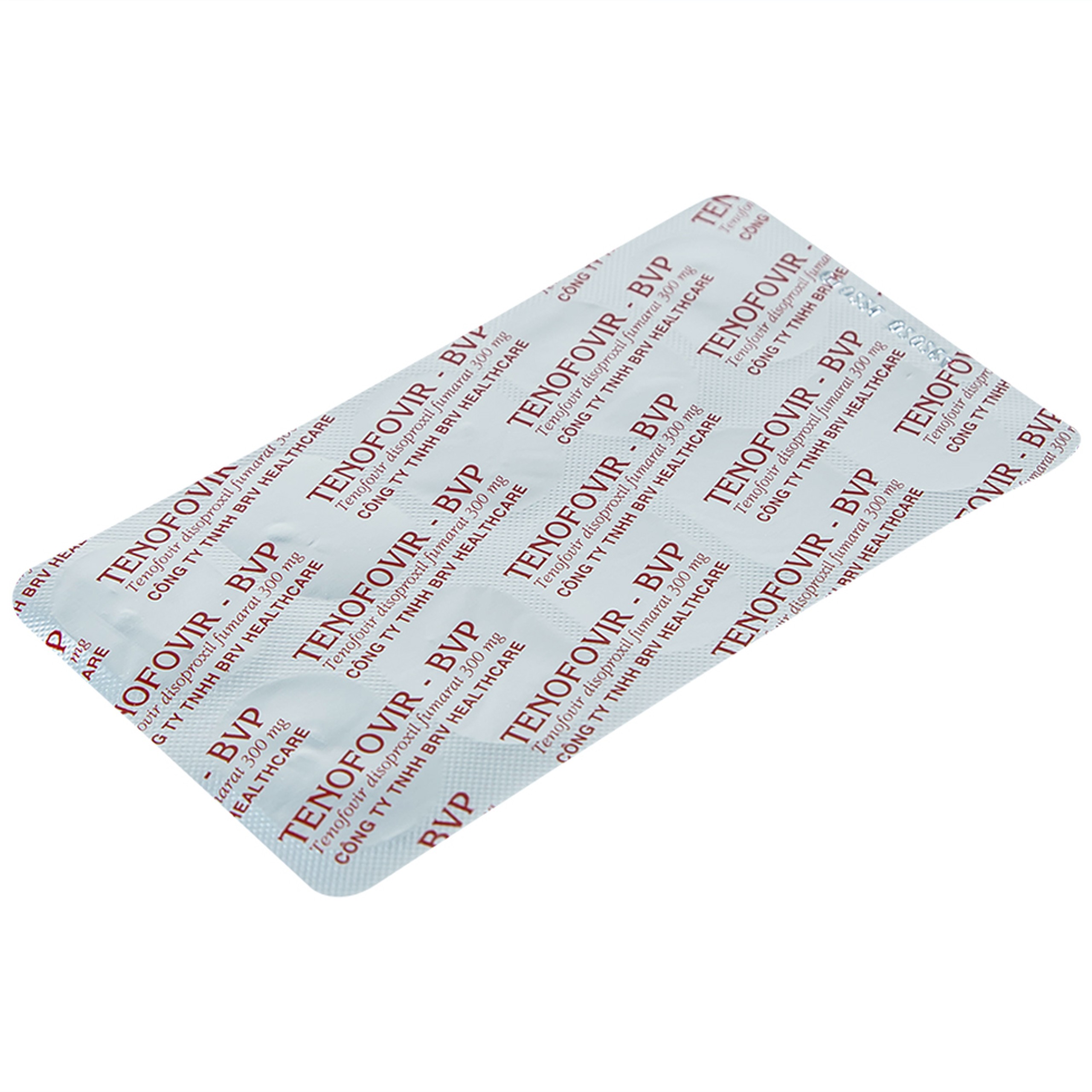 Thuốc Tenofovir-BVP điều trị và dự phòng kháng virus HIV, viêm gan B (3 vỉ x 10 viên)