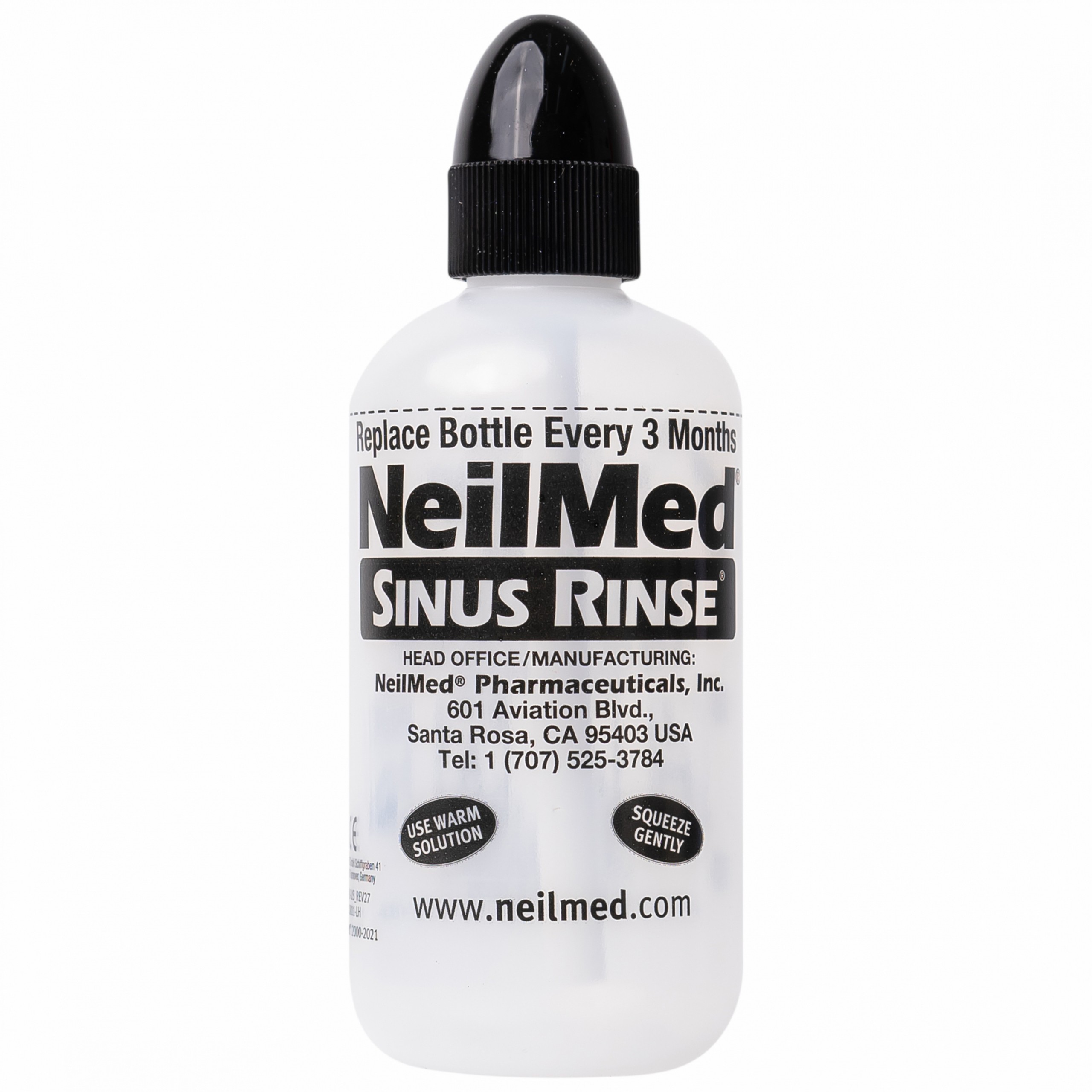 Bộ rửa mũi Neilmed Sinus Rinse (1 bình + 60 gói) làm sạch và ngăn ngừa viêm xoang, viêm mũi dị ứng