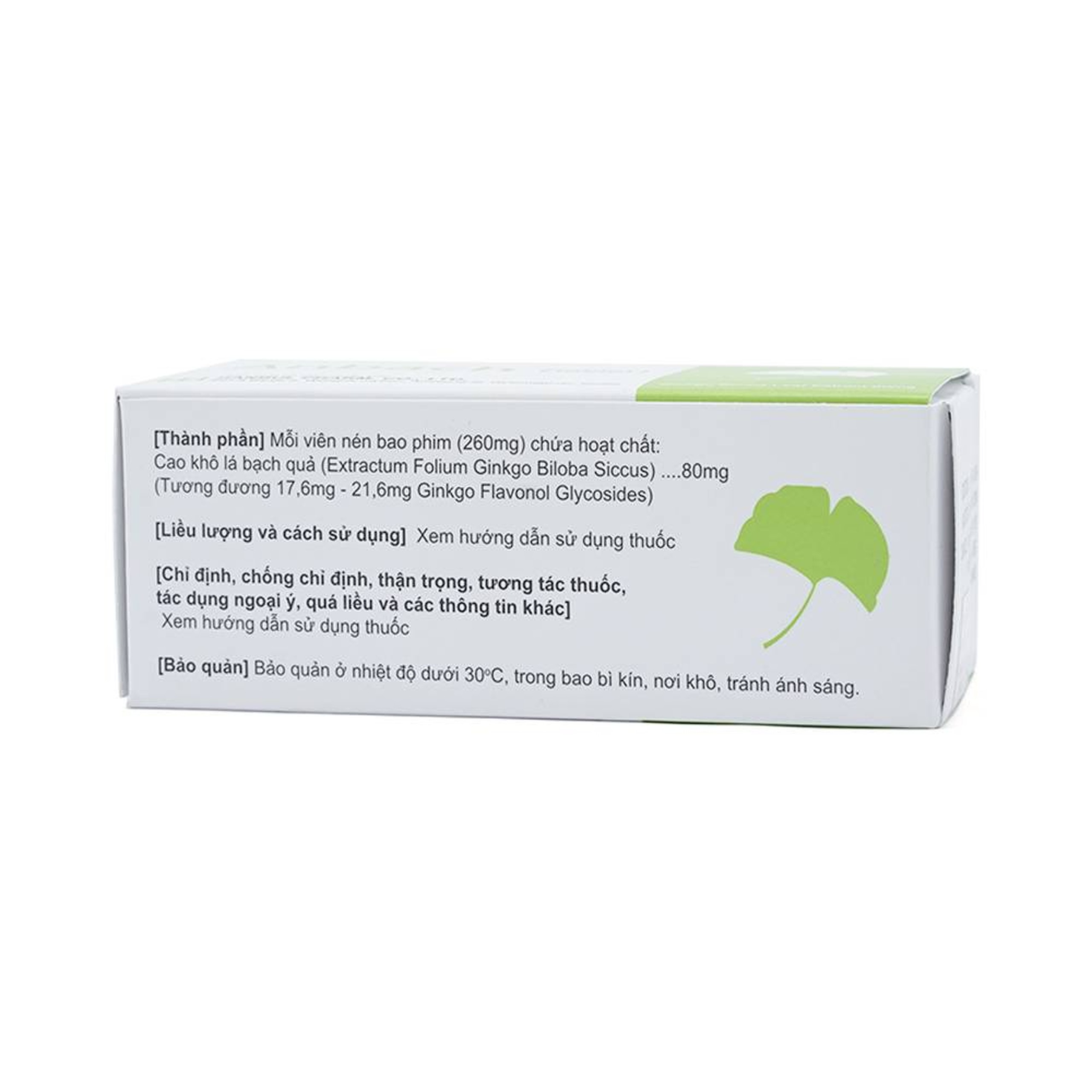 Thuốc Anbach Tablet Hanbul Pharm điều trị rối loạn tuần hoàn ngoại biên (10 vỉ x 10 viên)