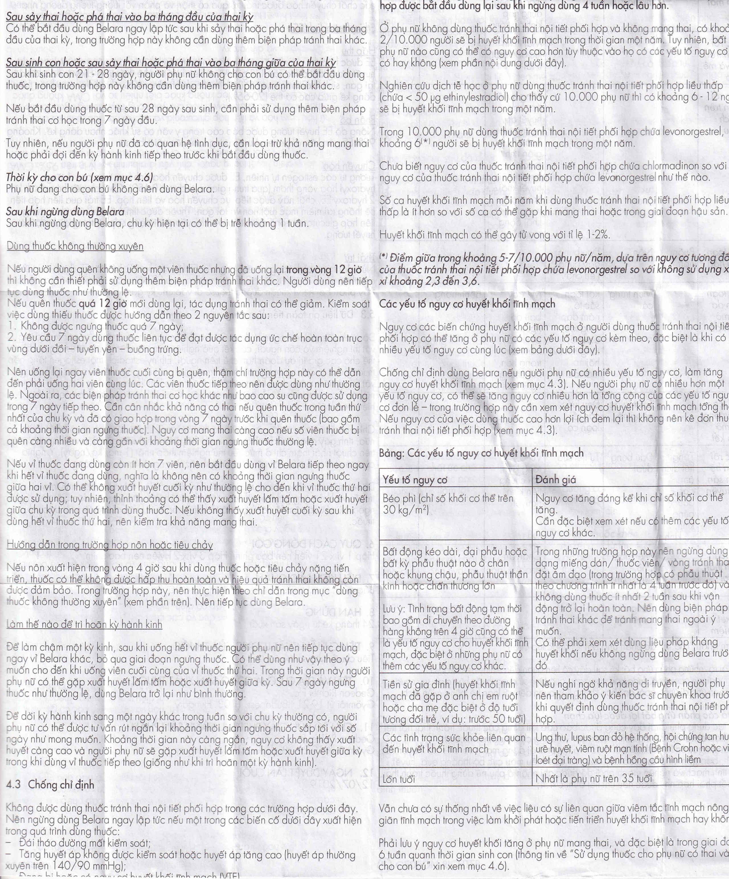 Thuốc tránh thai hằng ngày Belara Gedeon (1 vỉ x 21 viên)