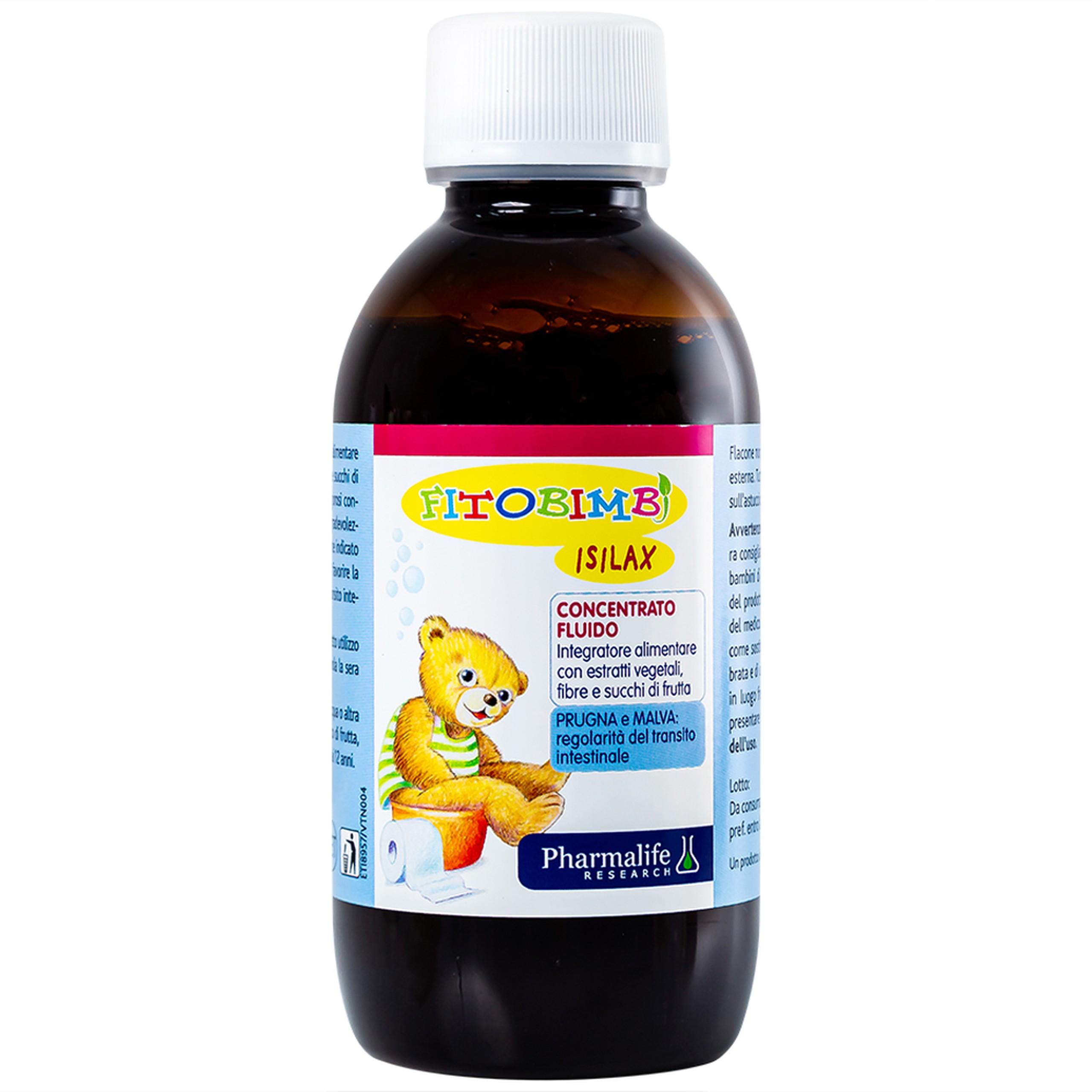 Siro Fitobimbi Isilax Concentrato Fluido Pharmalife nhuận tràng, hỗ trợ giảm táo bón cho trẻ (200ml)