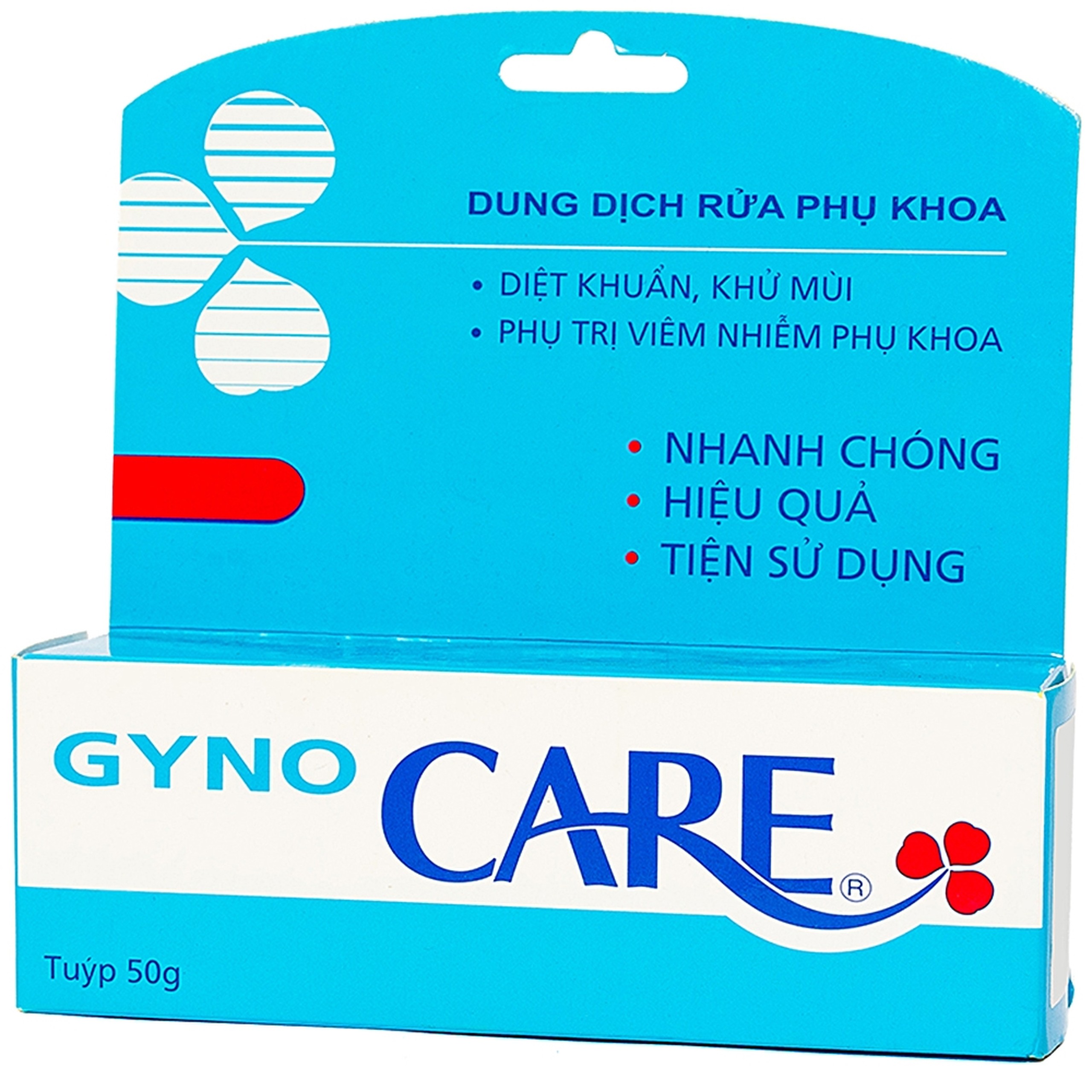 Dung dịch rửa phụ khoa Gyno Care HBN Pharma diệt khuẩn, khử mùi, phụ trị viêm nhiễm phụ khoa (50g)