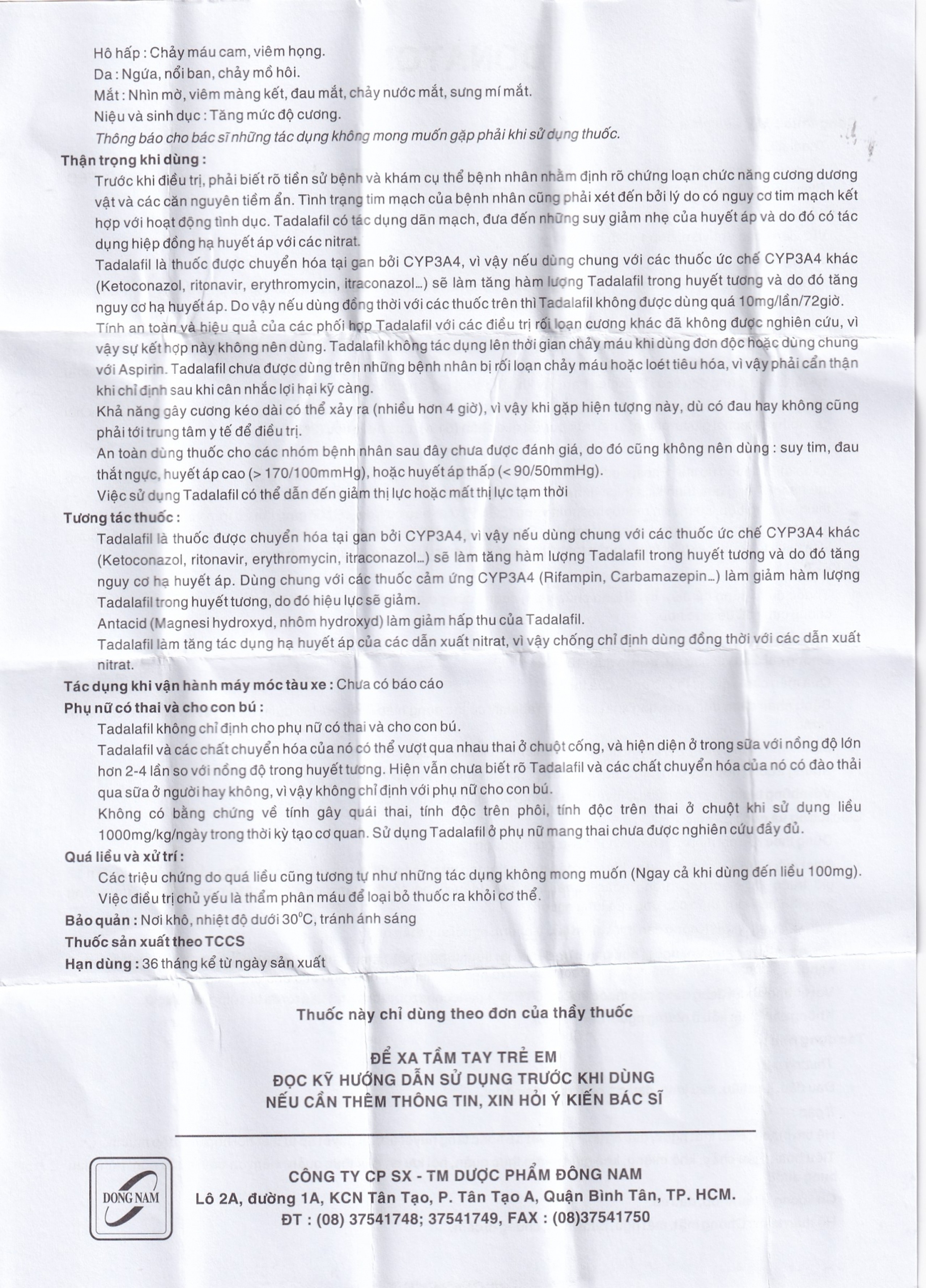 Thuốc Donaton 20 Đông Nam điều trị rối loạn chức năng cương cứng dương vật (2 vỉ x 2 viên)